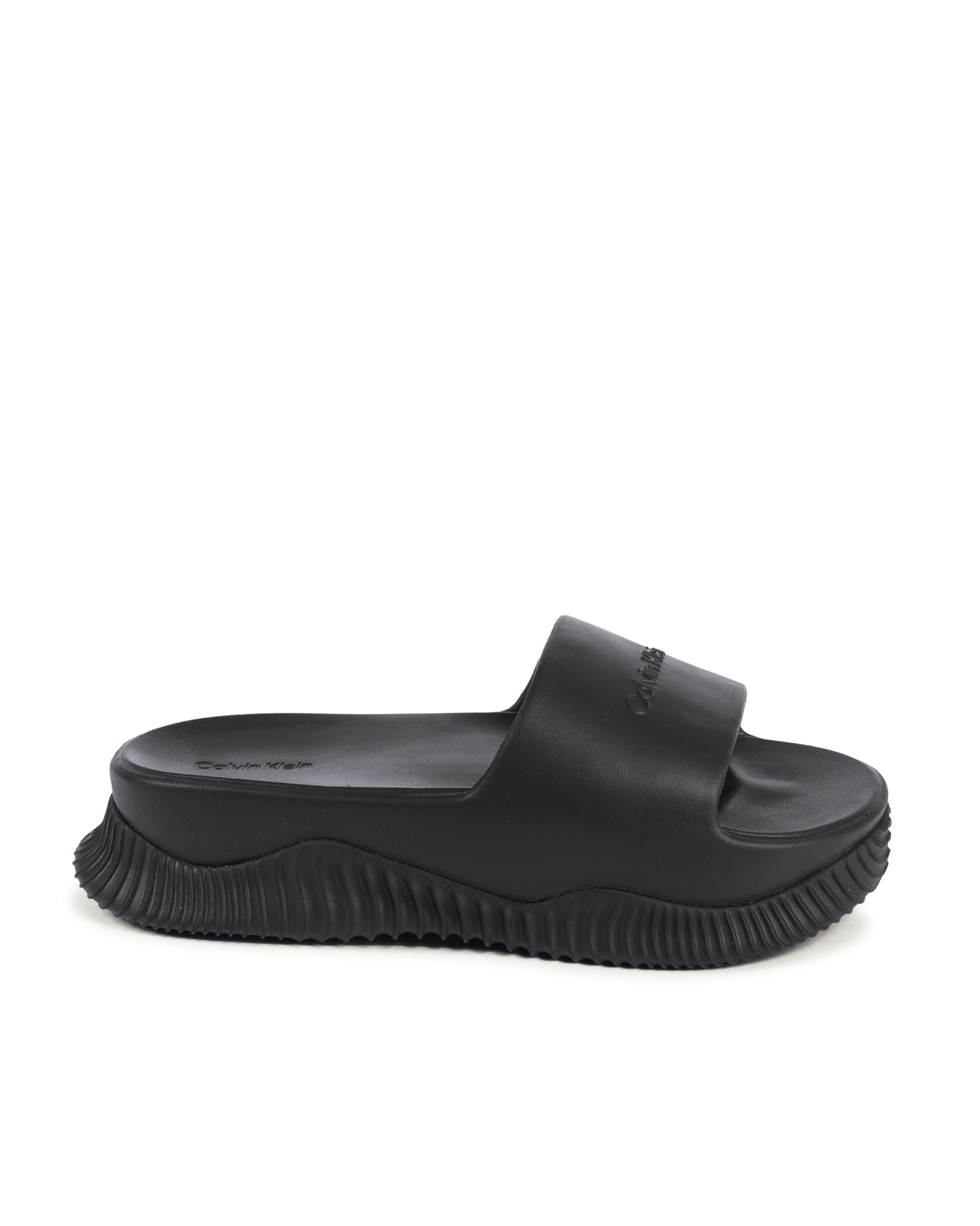Chanclas Calvin Klein para mujer negras HW0HW01850BEH