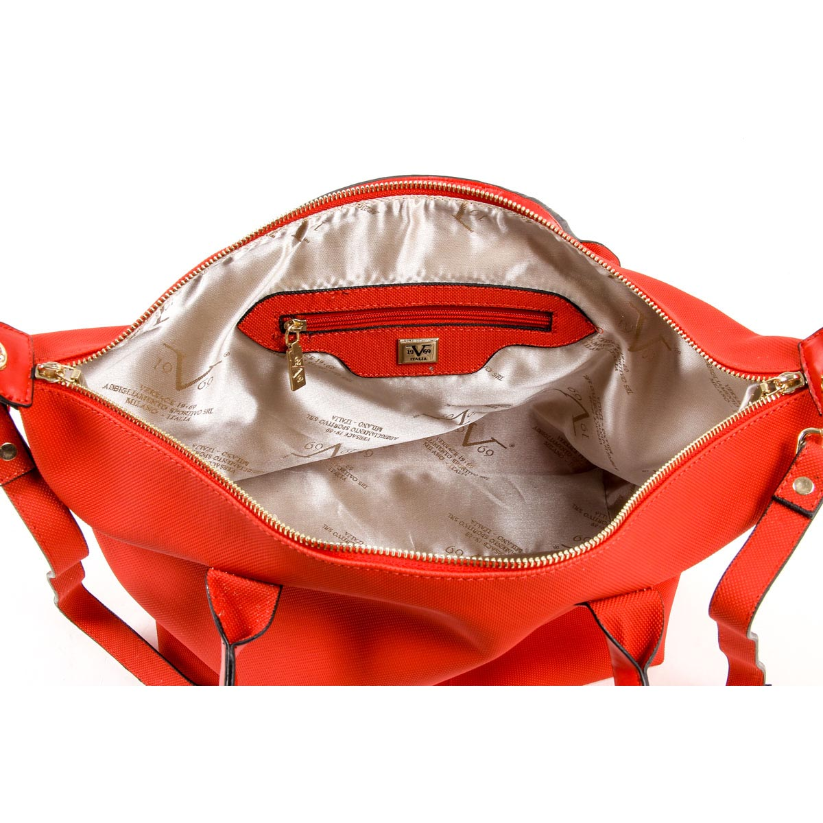 Bolso de mano para mujer V 1969 Italia V1969001B ROJO