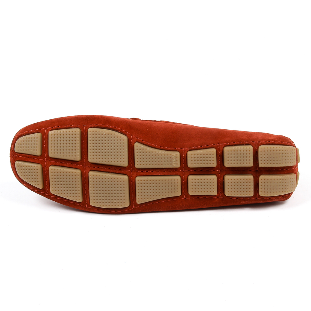 Mocasín para mujer V 1969 Italia rojo PISA
