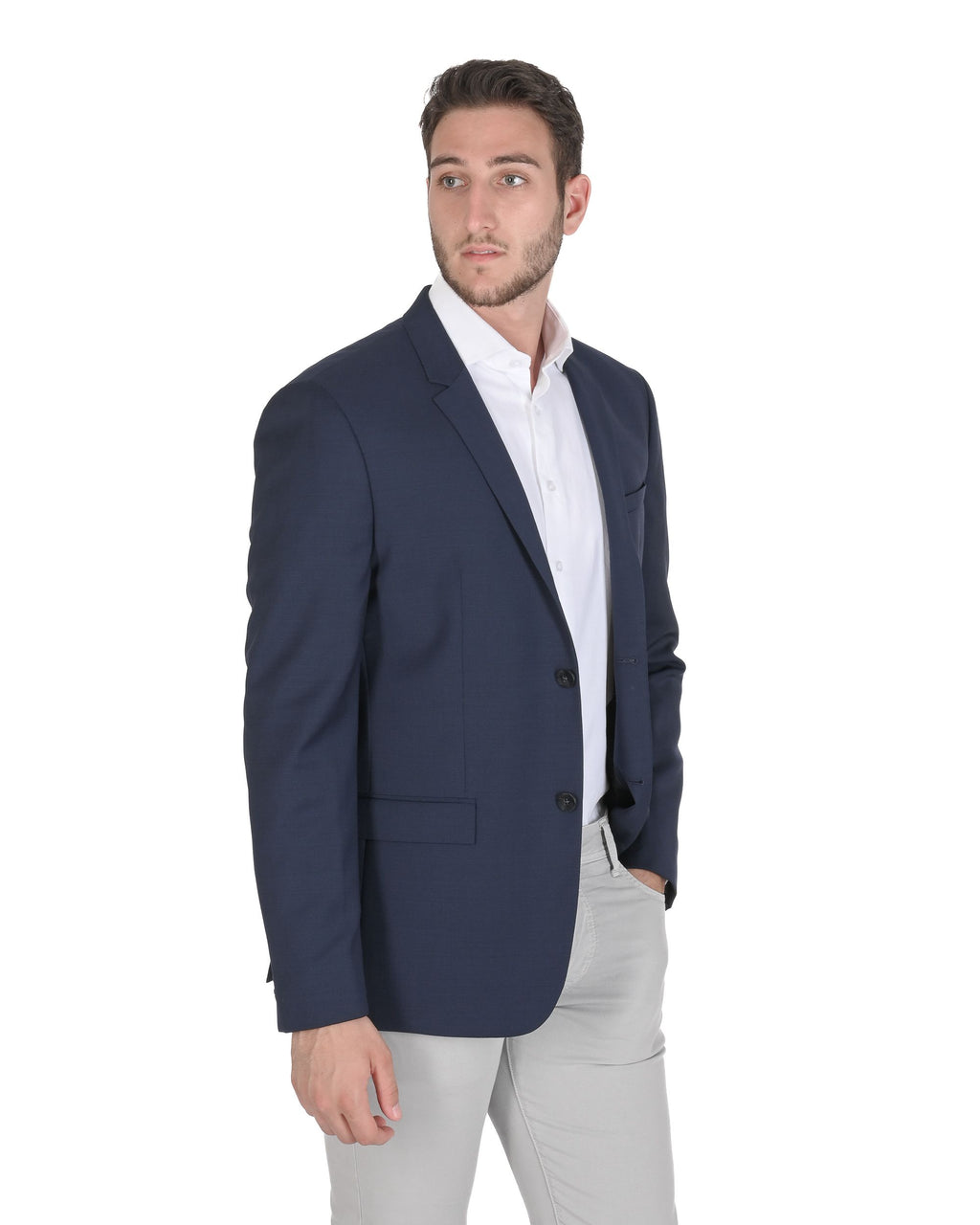 Calvin Klein Mens Blazer Blue K1IK101985478