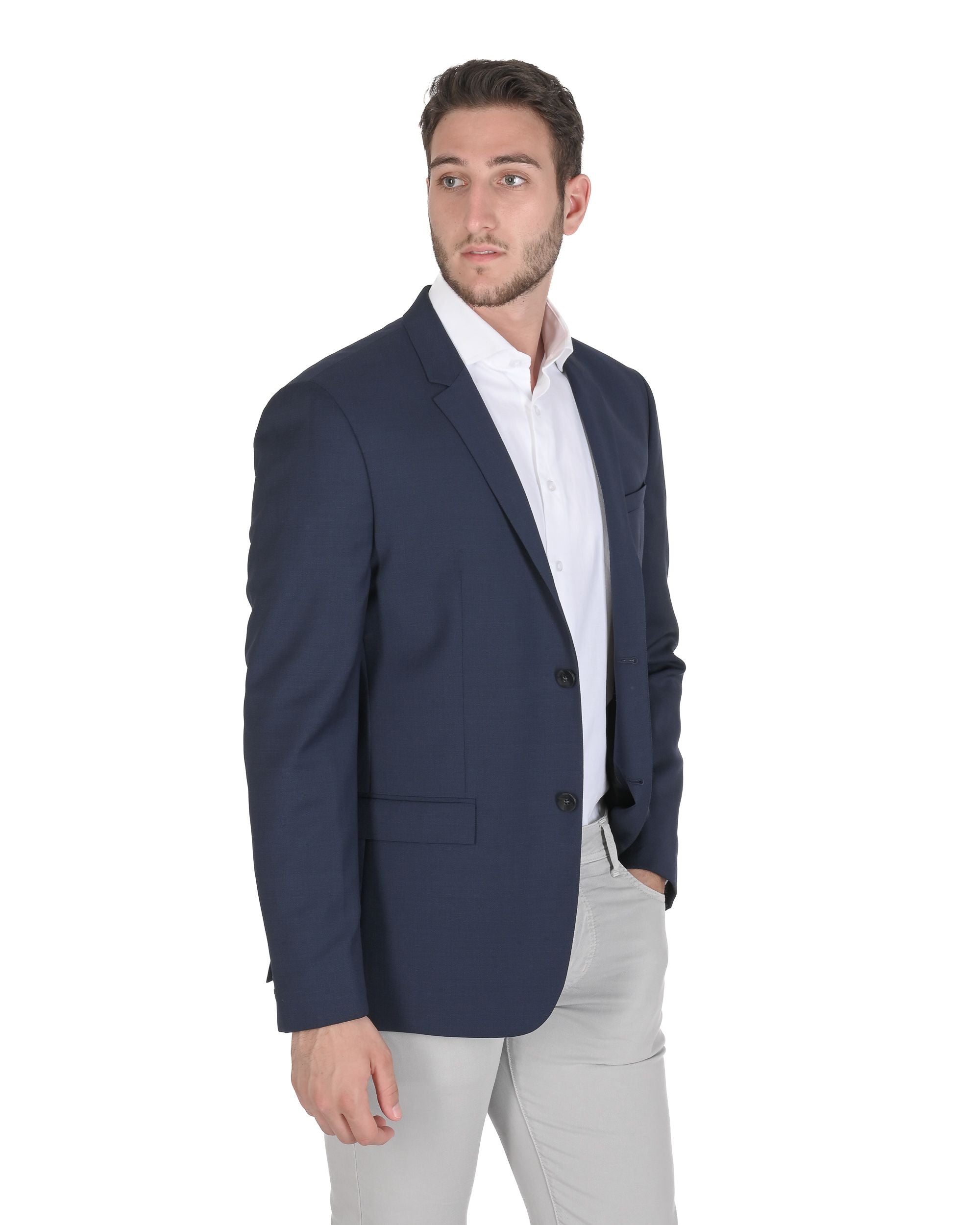 Calvin Klein Mens Blazer Blue K1IK101985478