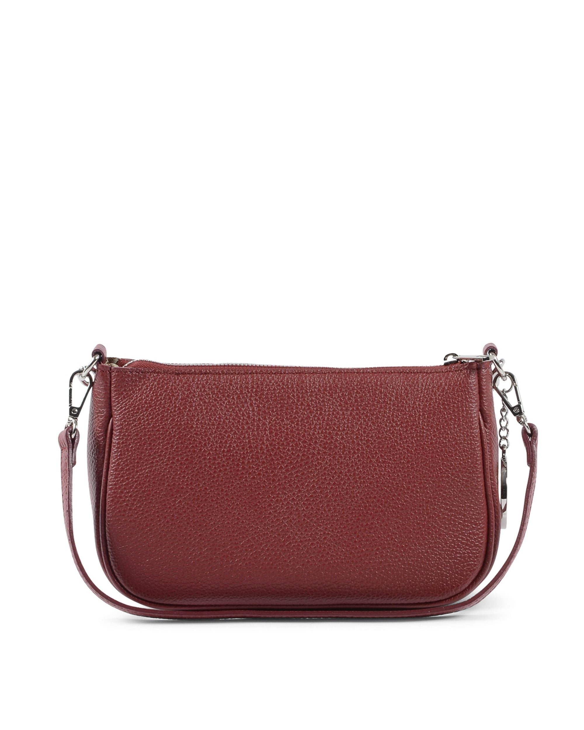 V Italia Womens Handbag Bordeaux VE1735 CERVO BORDEAUX