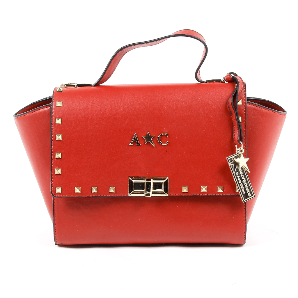 Bolso de mano Andrew Charles para mujer, color rojo, JAIME