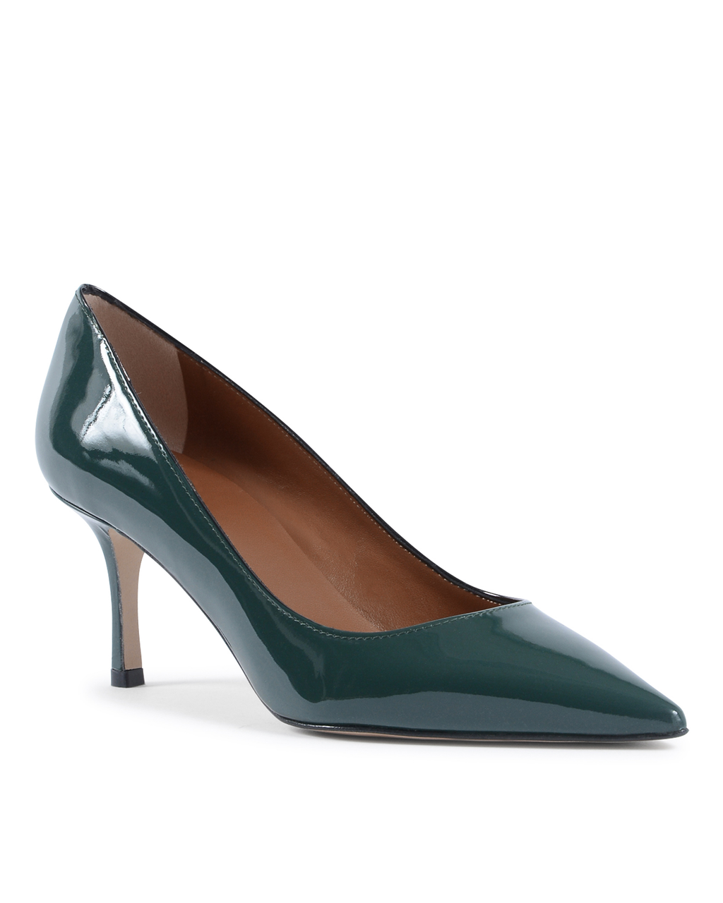 19V69 Italia Womens Pump Green INES65 PALUDE PATENT