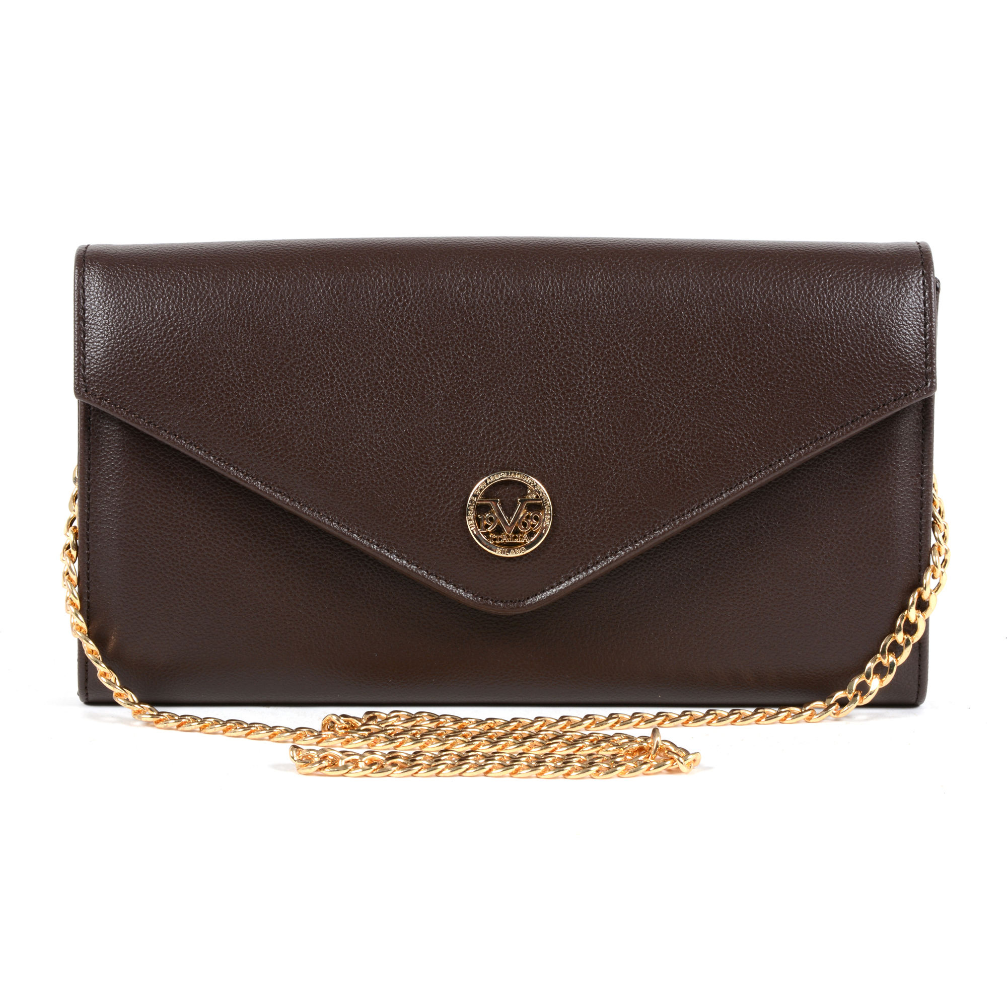 V 1969 Italia Womens Handbag Brown KYOTO