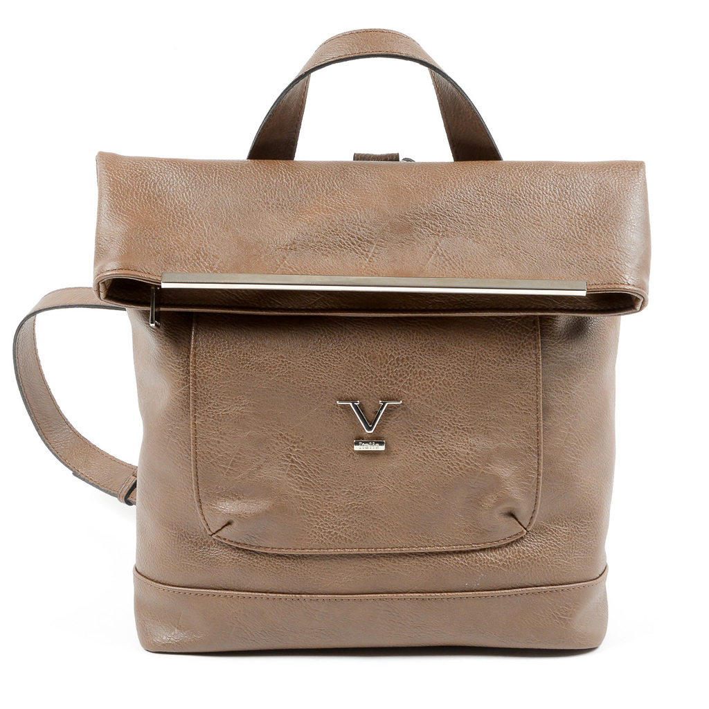 V 1969 Italia Womens Handbag Taupe STEFANY