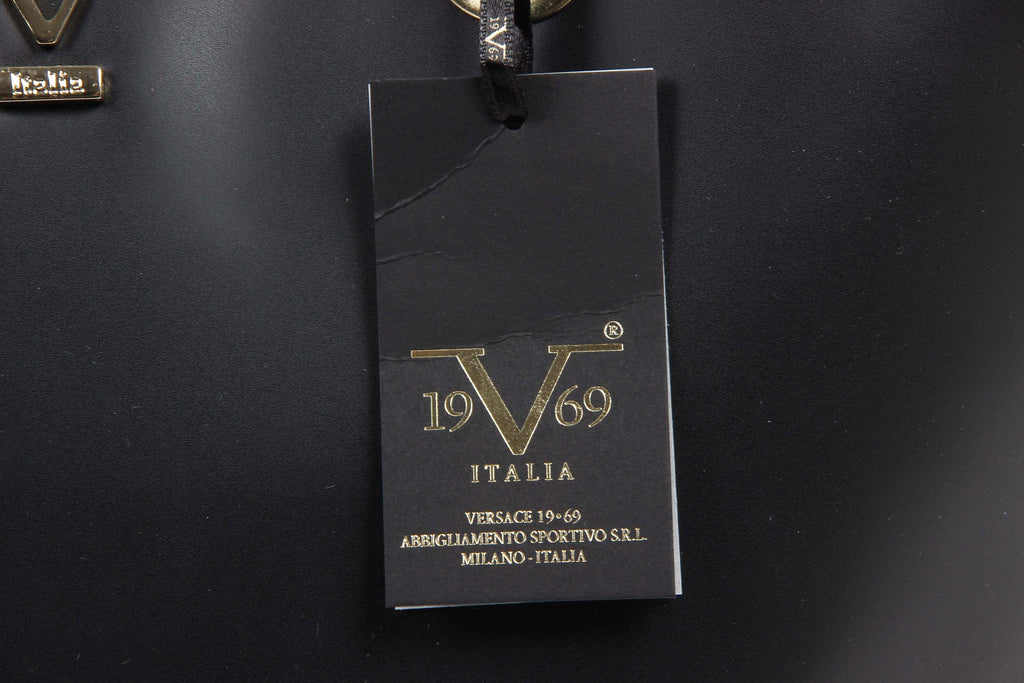 Bolso de mano para mujer V 1969 Italia V009 RUGA NERO