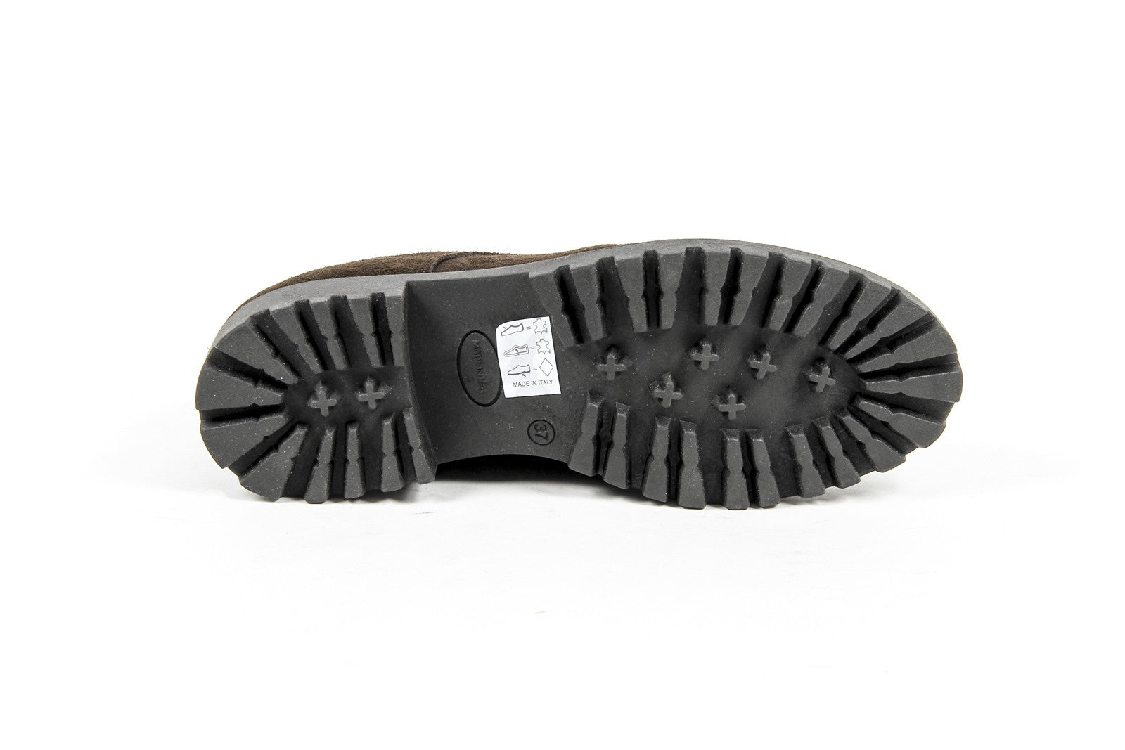 V 1969 Italia Zapato con cordones para mujer C01 CAMOSCIO MORO