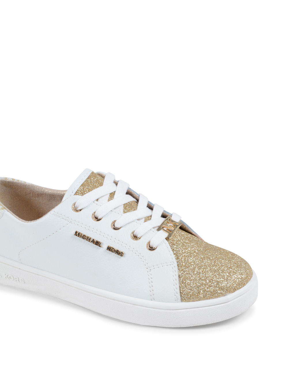 Zapatillas Michael Kors para niña blancas ZIA IVY MARTIN BLANCO ORO