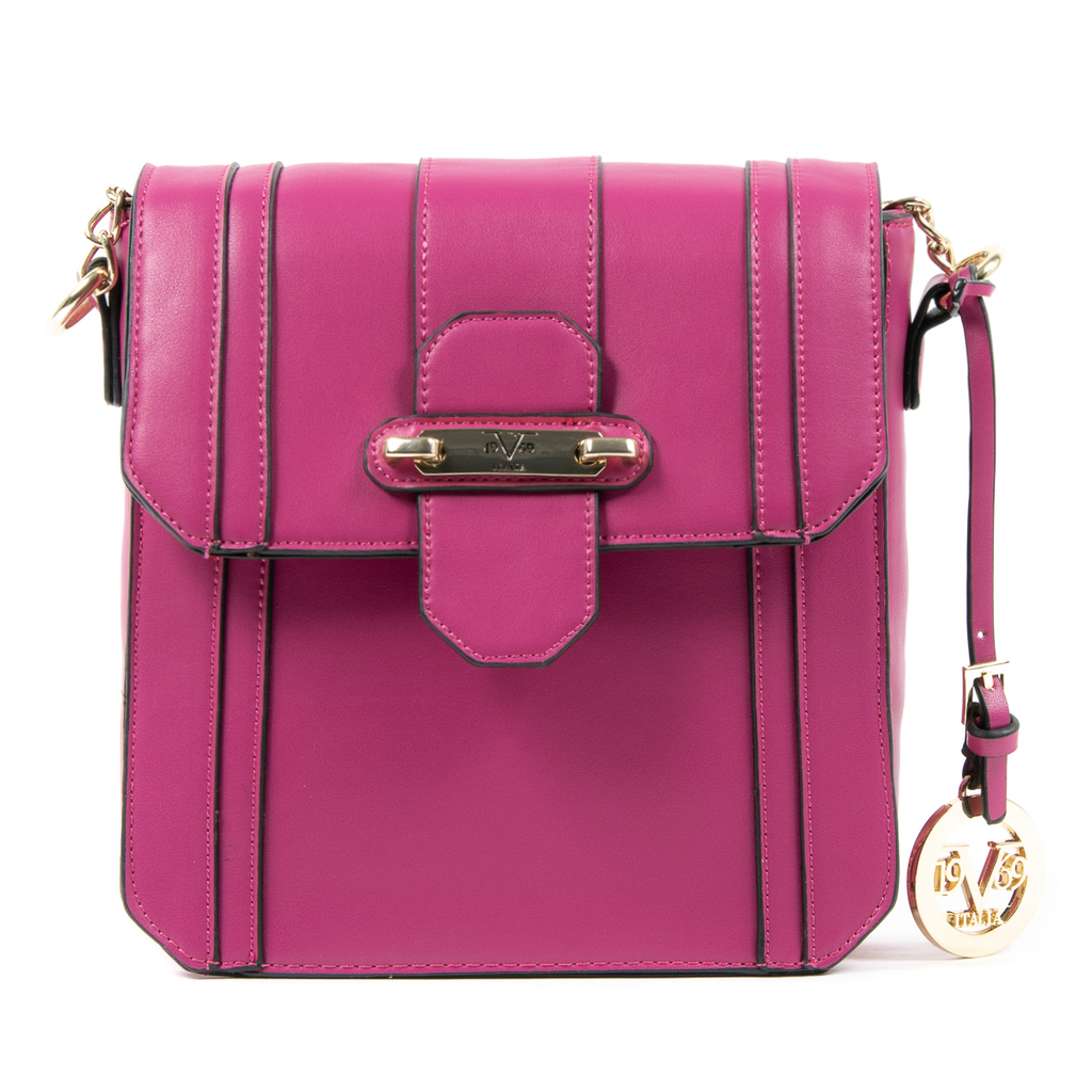 Bolso de mano para mujer V 1969 Italia Fuxia LINDA
