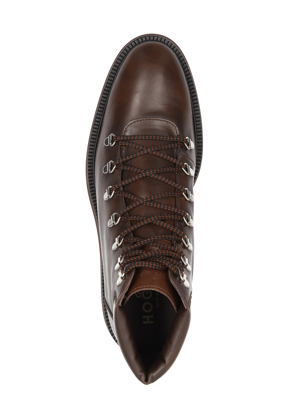 Hogan Mens Lace Up Shoe Dark Brown HXM2710S63099PL321E