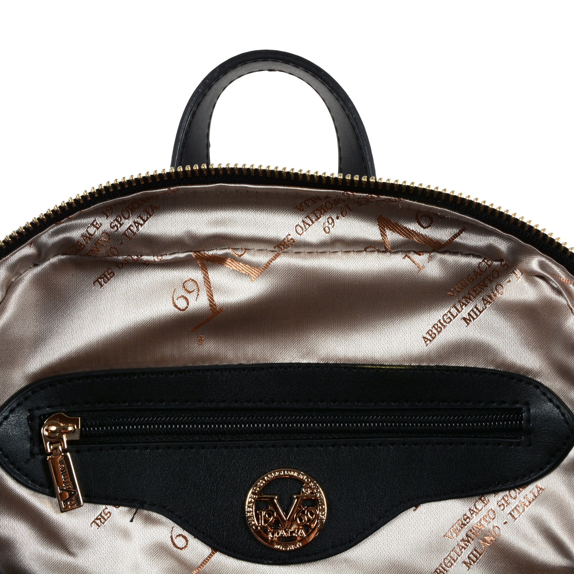 V 1969 Italia Womens Backpack Black ISTANBUL