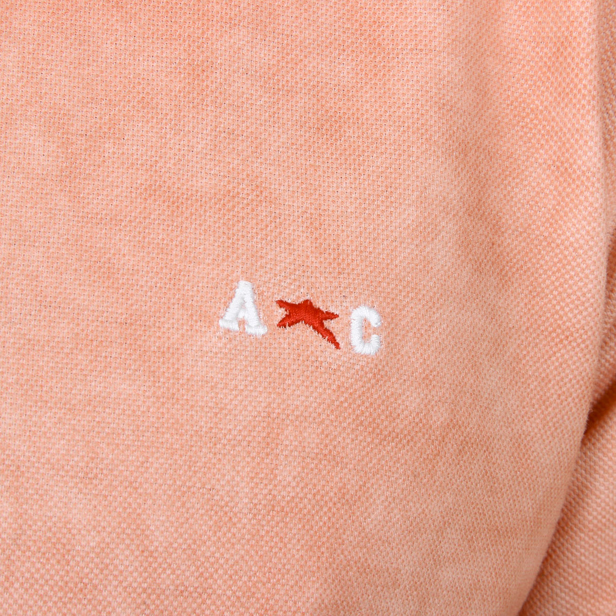 Polo Andrew Charles para hombre de manga corta naranja SIMBA