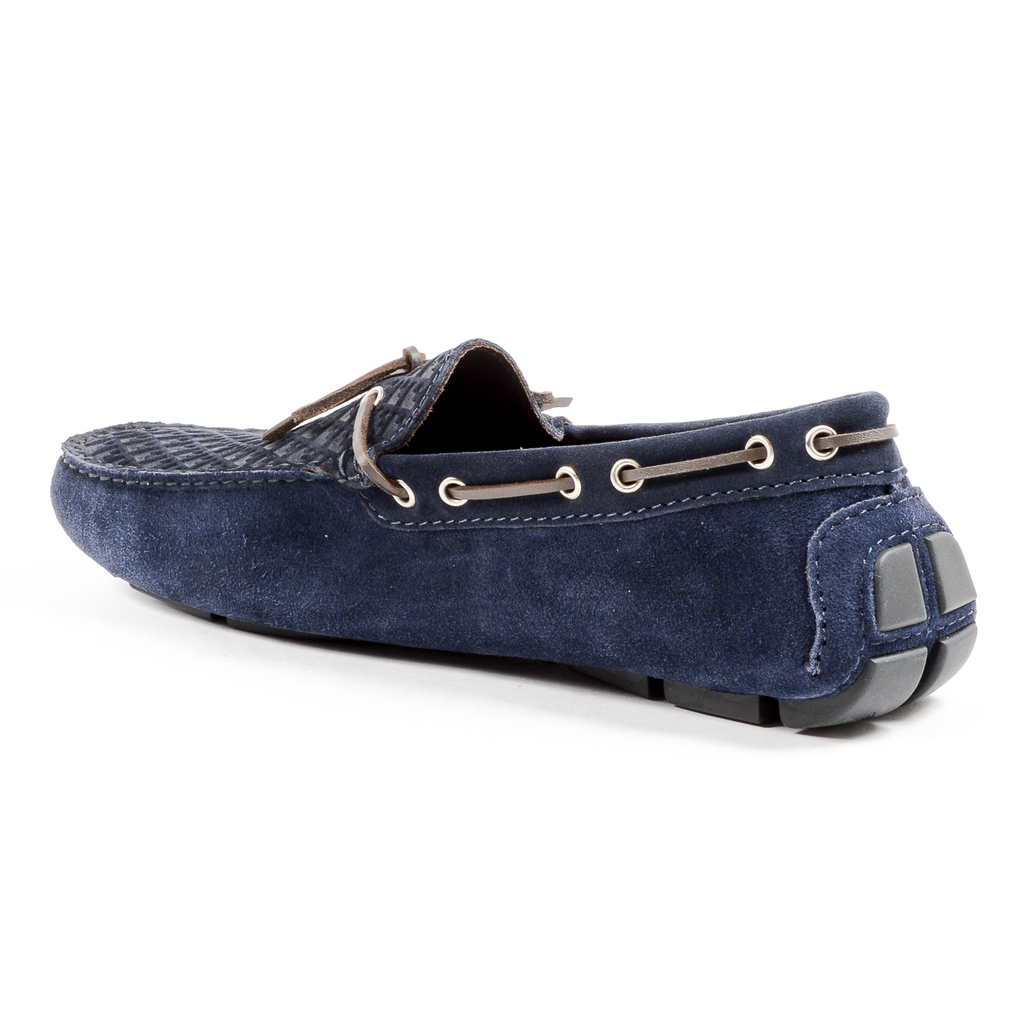 Mocasines V 1969 Italia para hombre, color azul, KARL