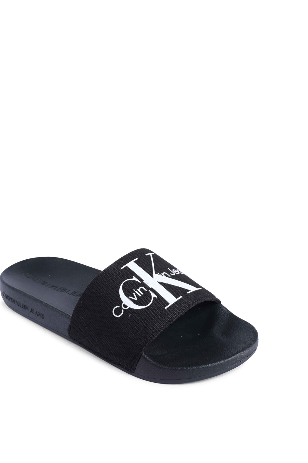Chanclas Calvin Klein para mujer negras YW0YW00103BDS