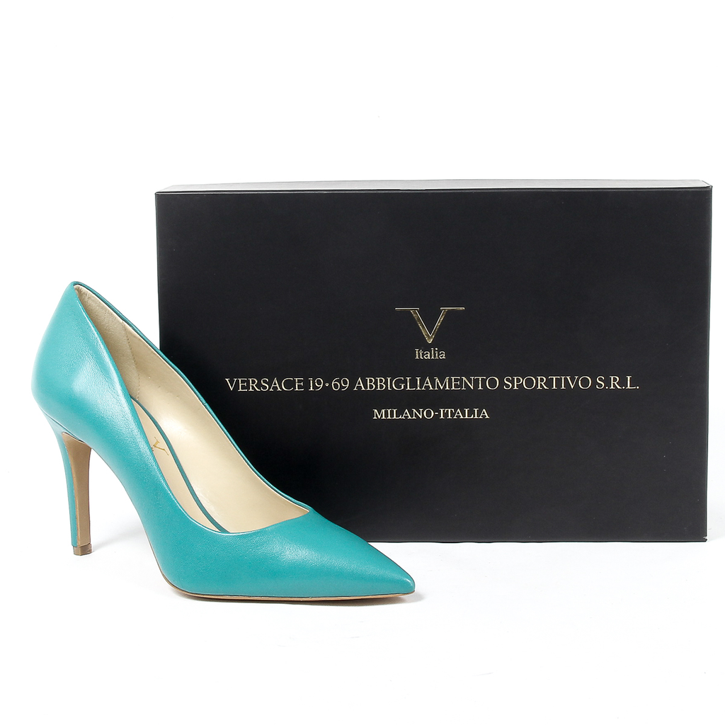 Zapatos de salón para mujer V 1969 Italia AGOSTINA