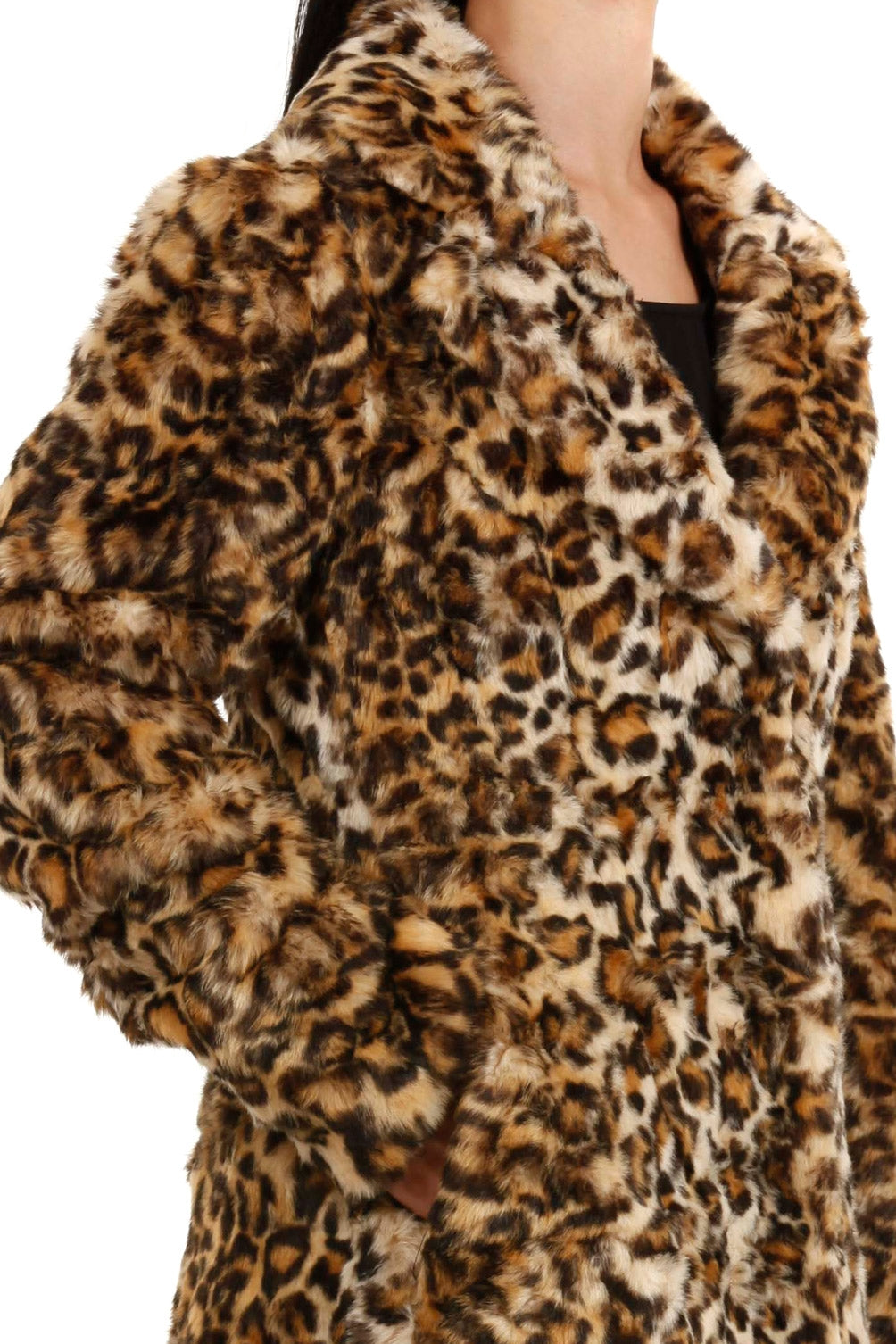 19V69 Italia Chaqueta de mujer Multicolor con estampado animal