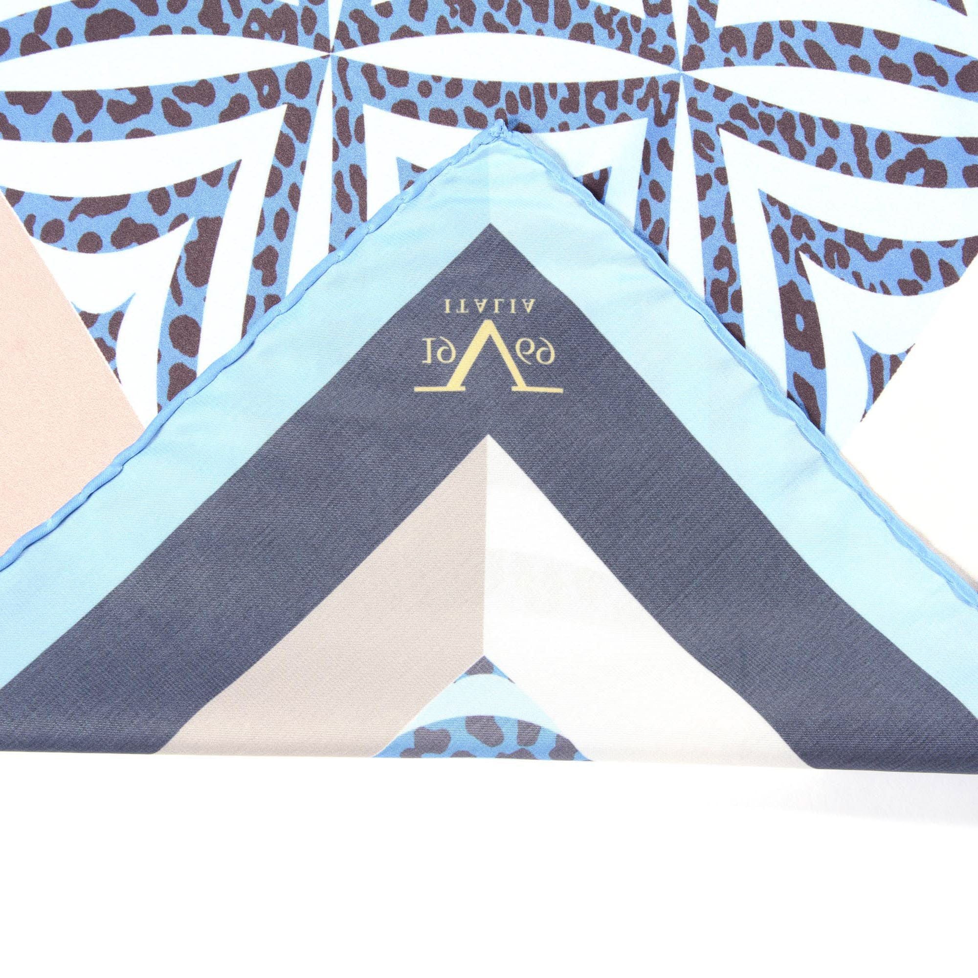 V 1969 Italia Womens Foulard Multicolor VIOLET