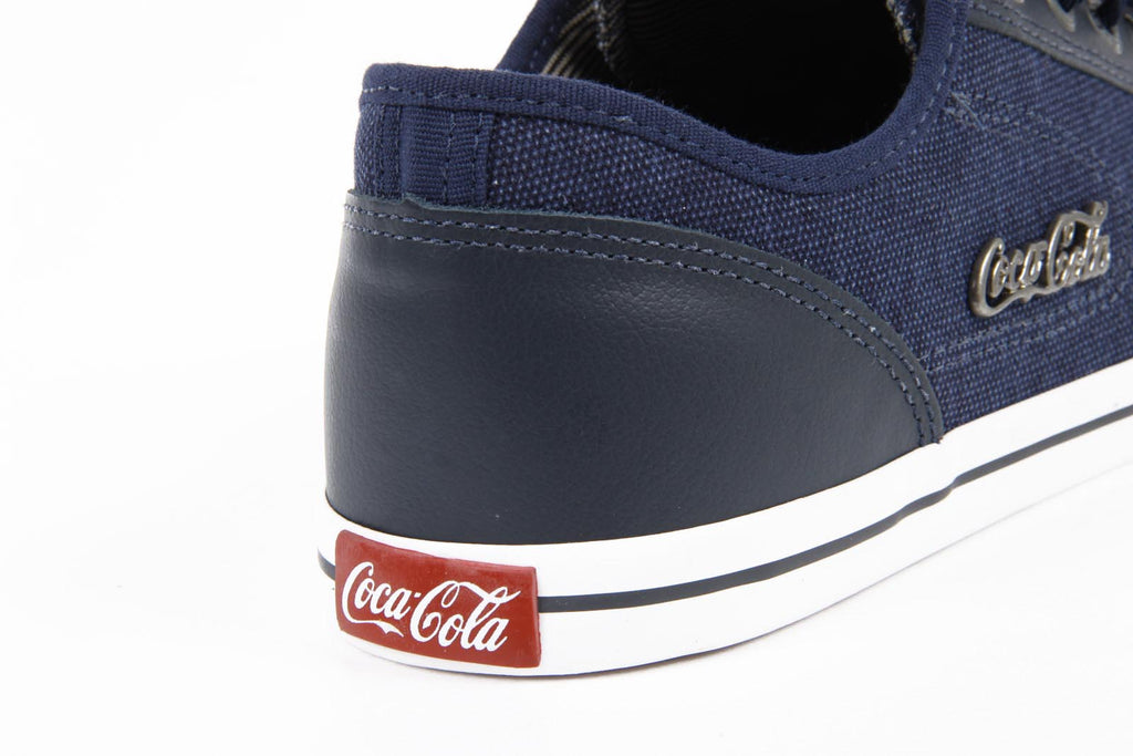 Zapatillas Coca Cola para hombre CCA0745 MODERN CASUAL 2 PETROL