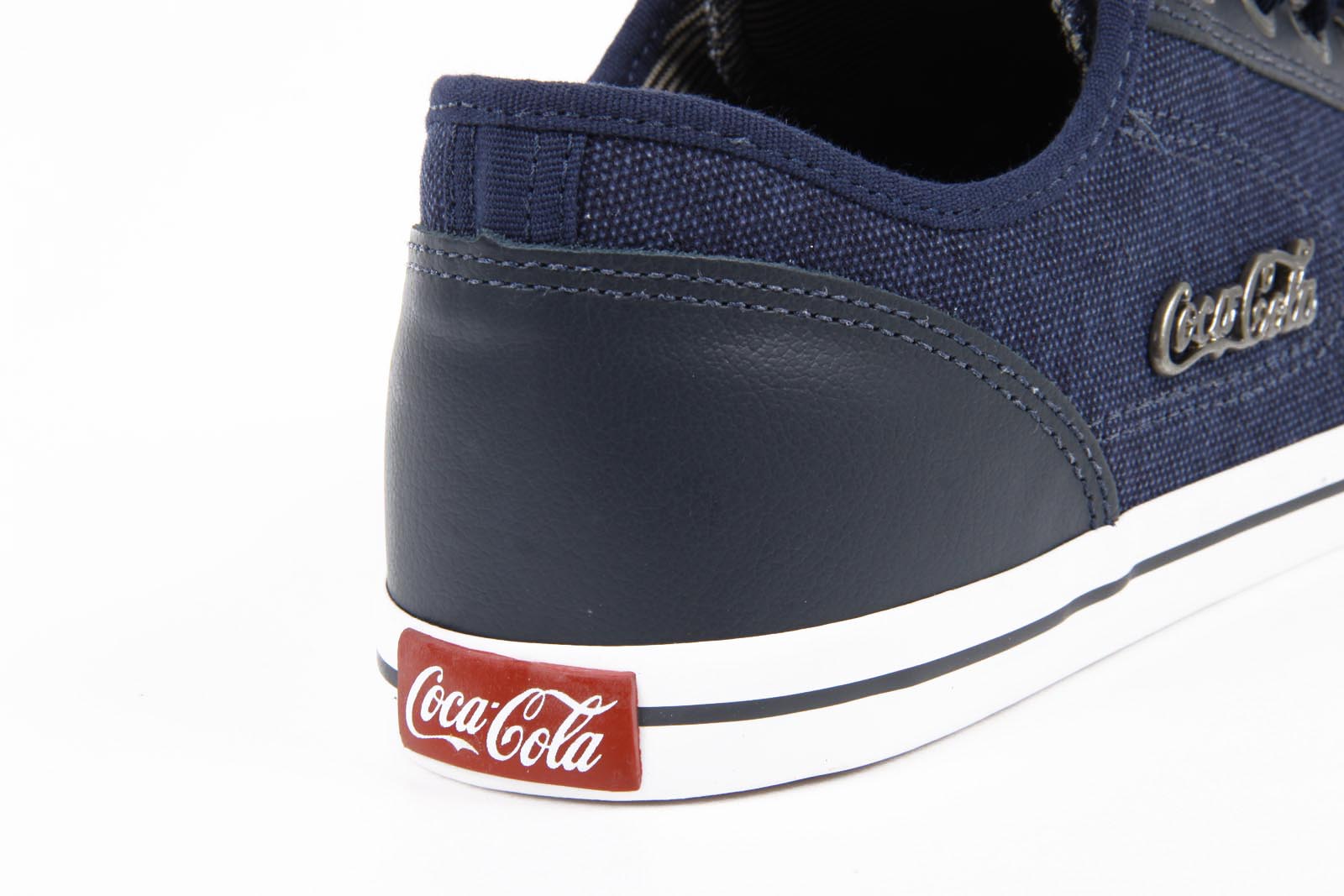 Zapatillas Coca Cola para hombre CCA0745 MODERN CASUAL 2 PETROL