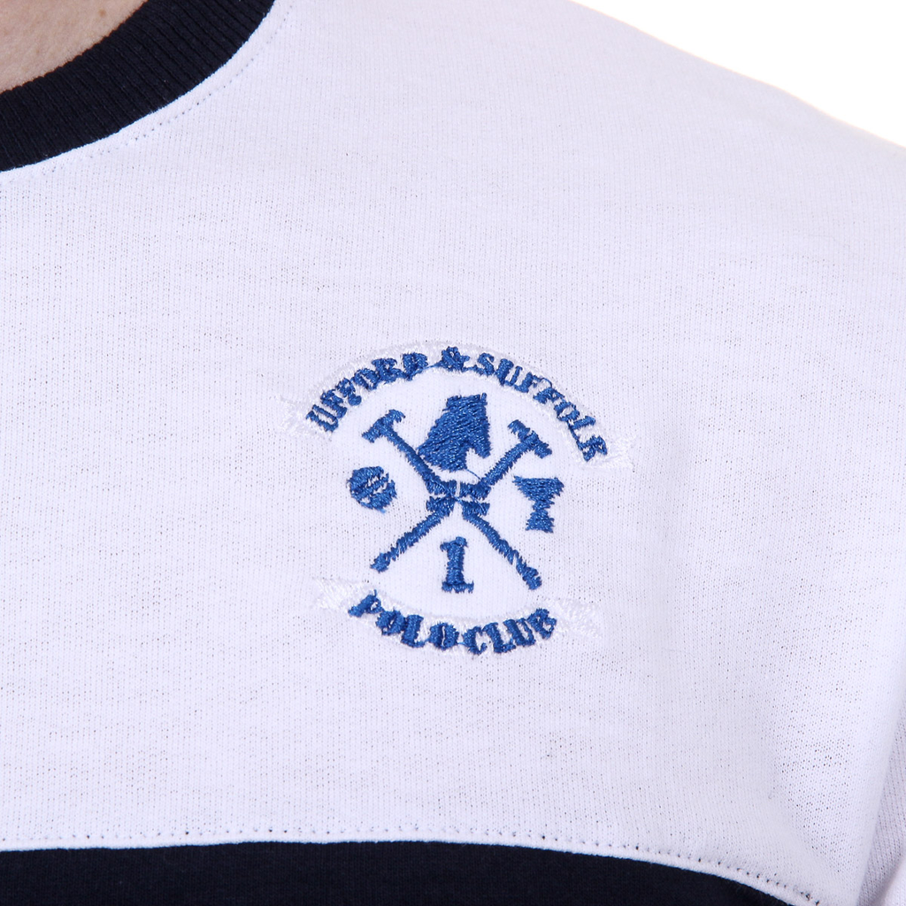 Suéter de hombre Ufford & Suffolk Polo Club de manga larga y cuello redondo