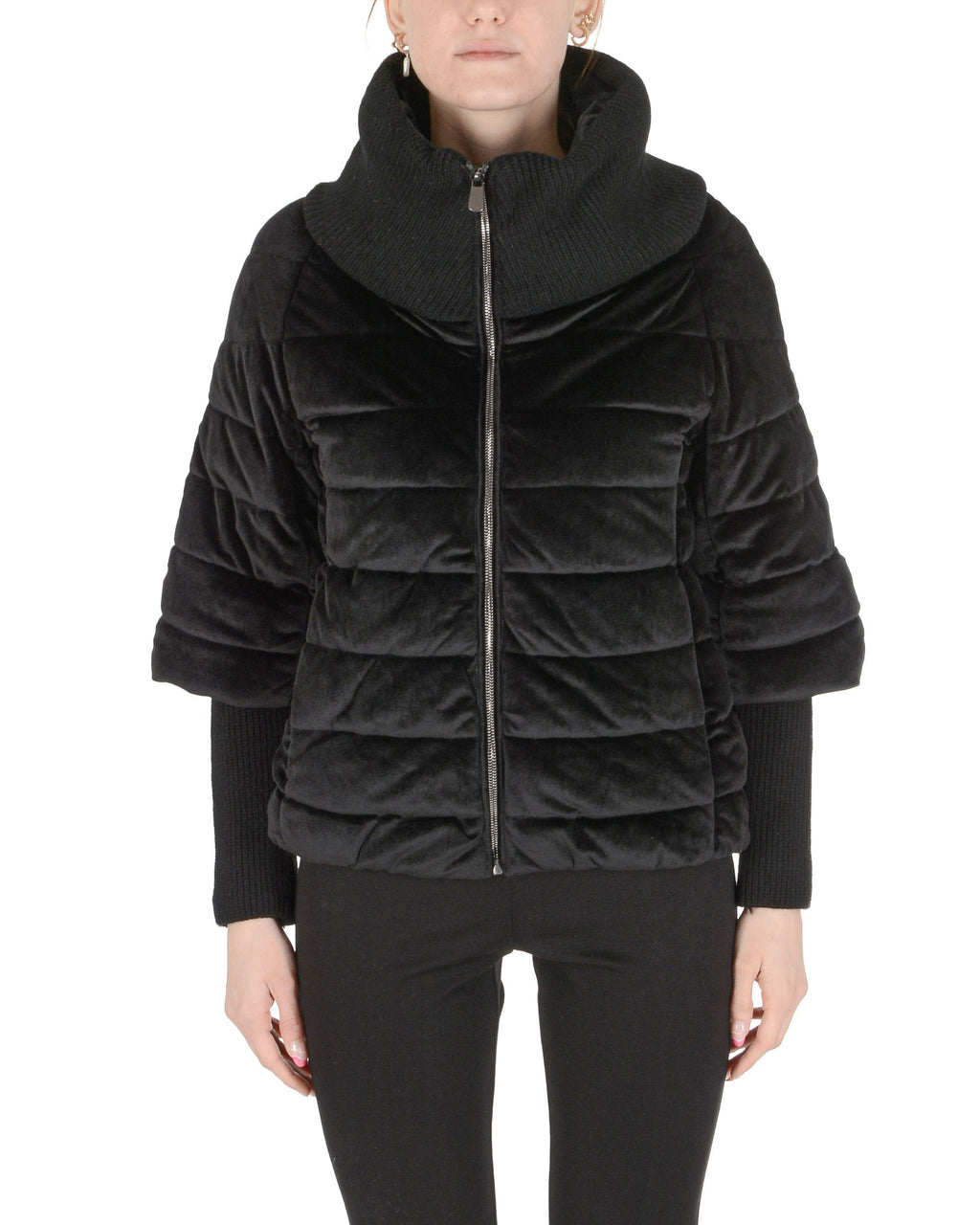 19V69 Italia Chaqueta de mujer negra DIONE BLACK