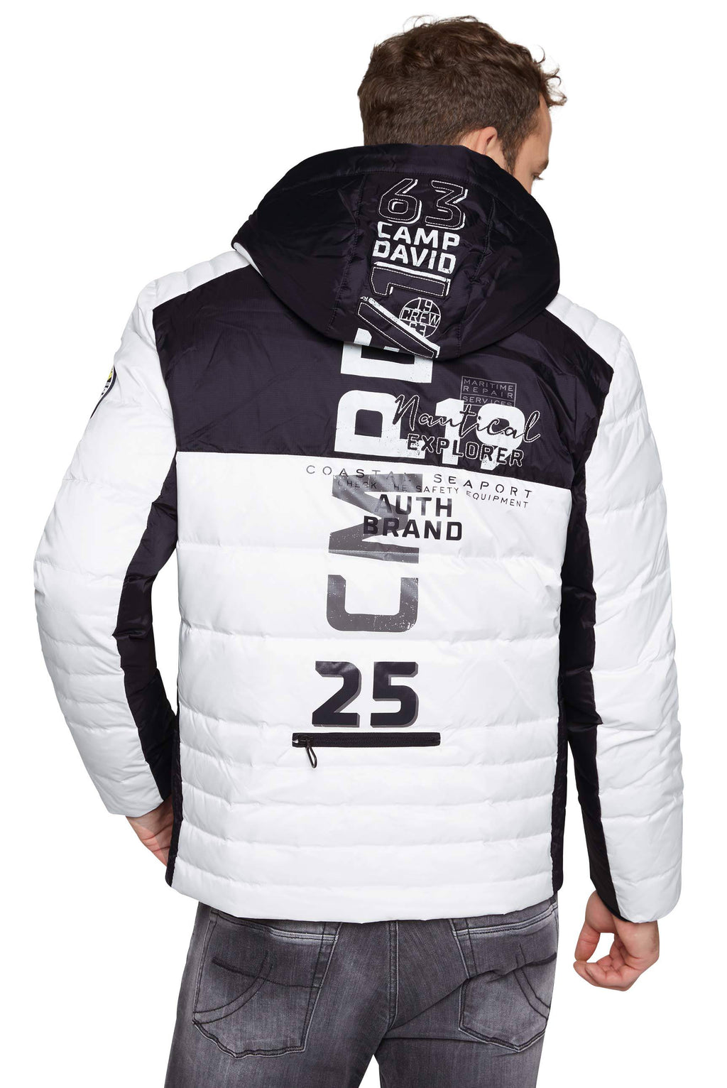 Chaqueta con capucha para hombre Camp David