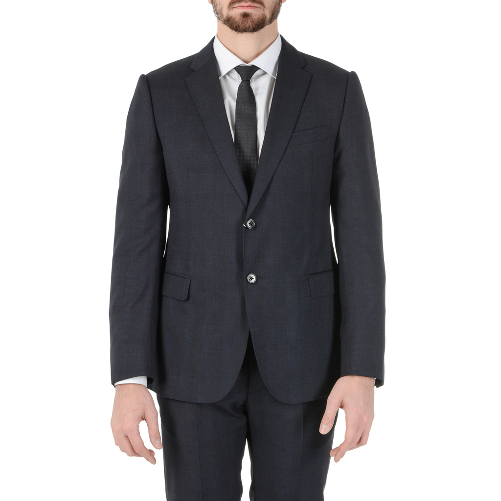 Armani Collezioni Mens Suit Black