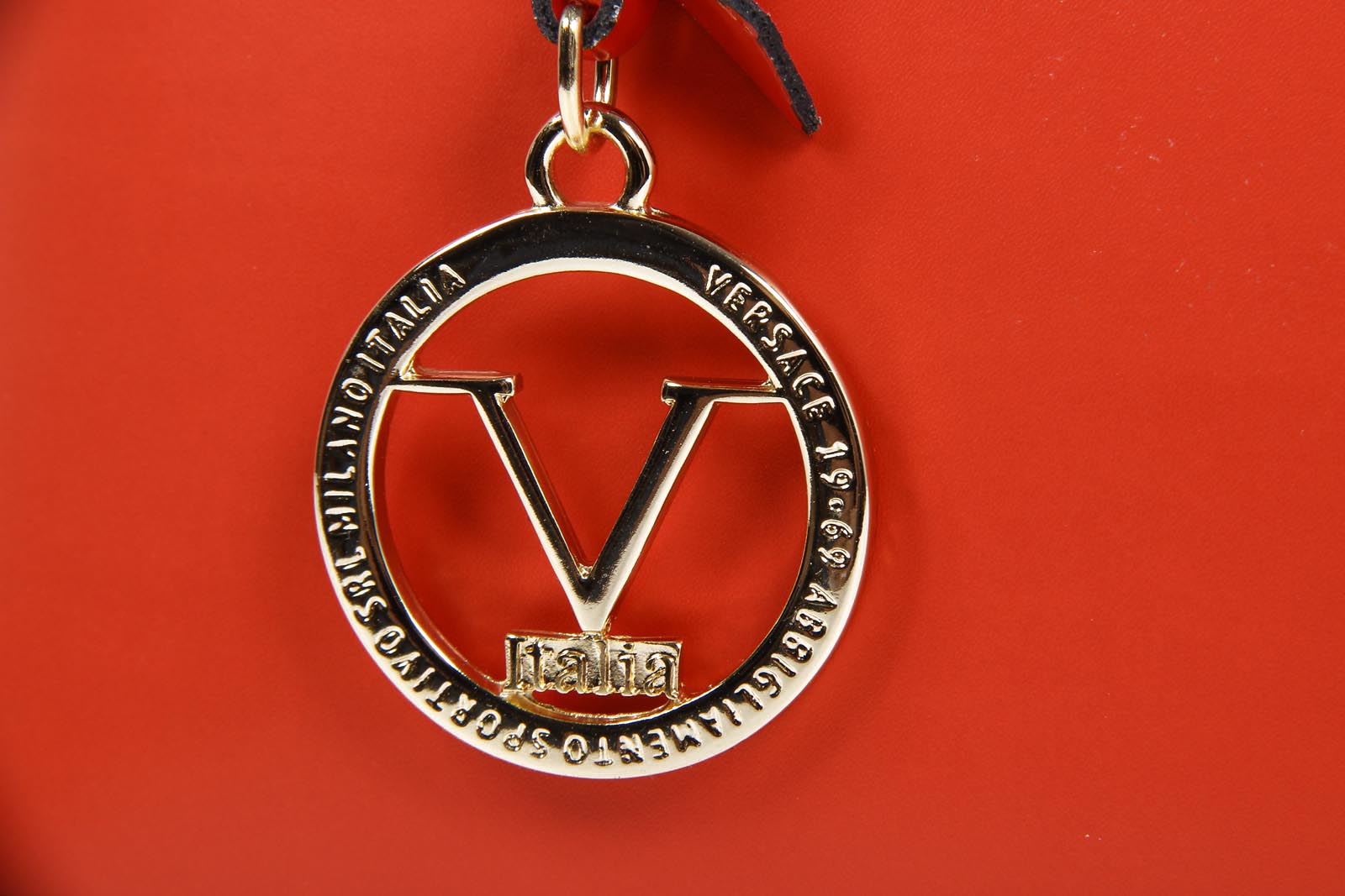 V 1969 Italia Bolso de mujer E252/52 RUGA/SPECCHIO ROSSO/218