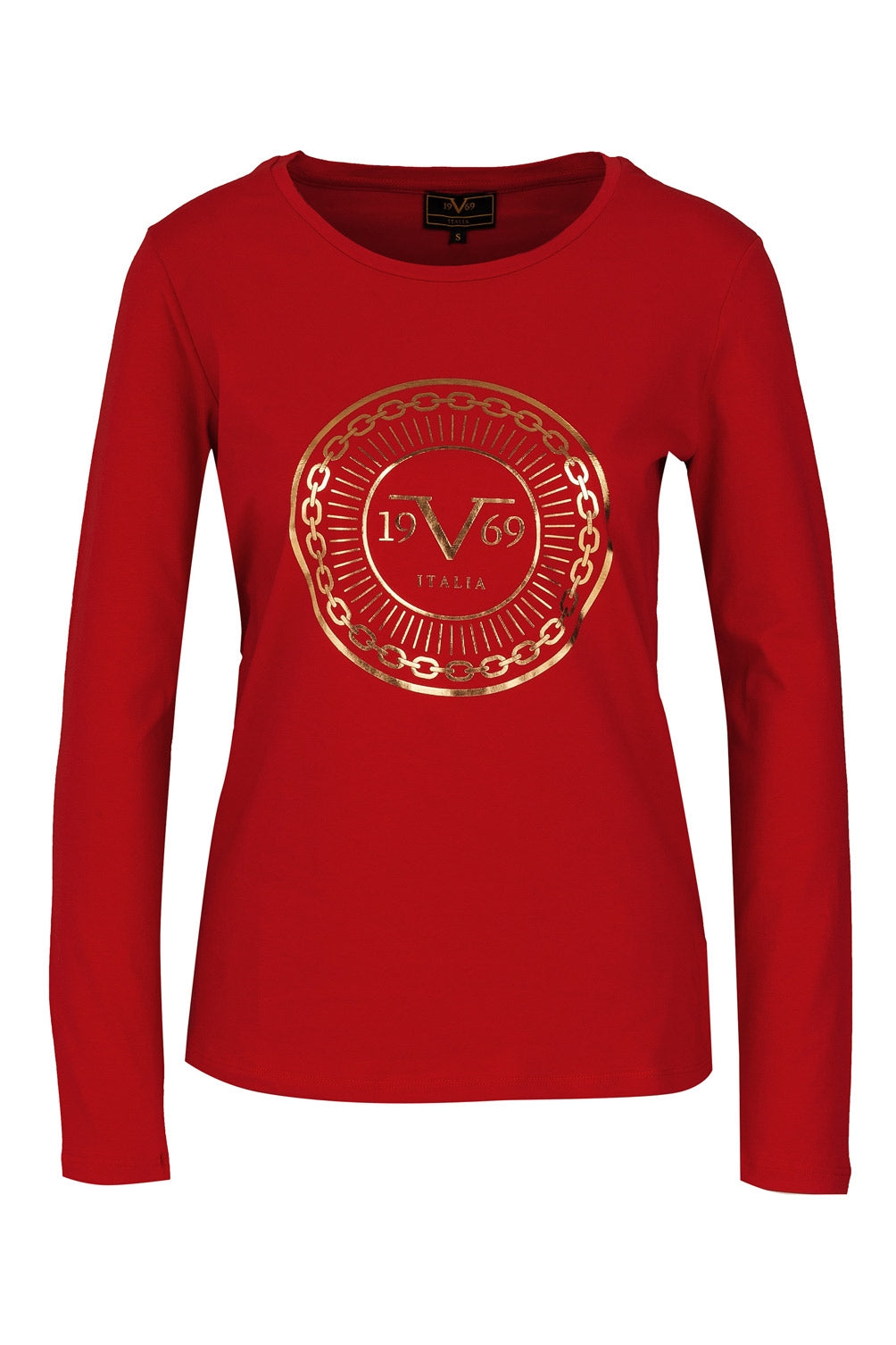 19V69 Italia Blusa de mujer roja SERENA RED