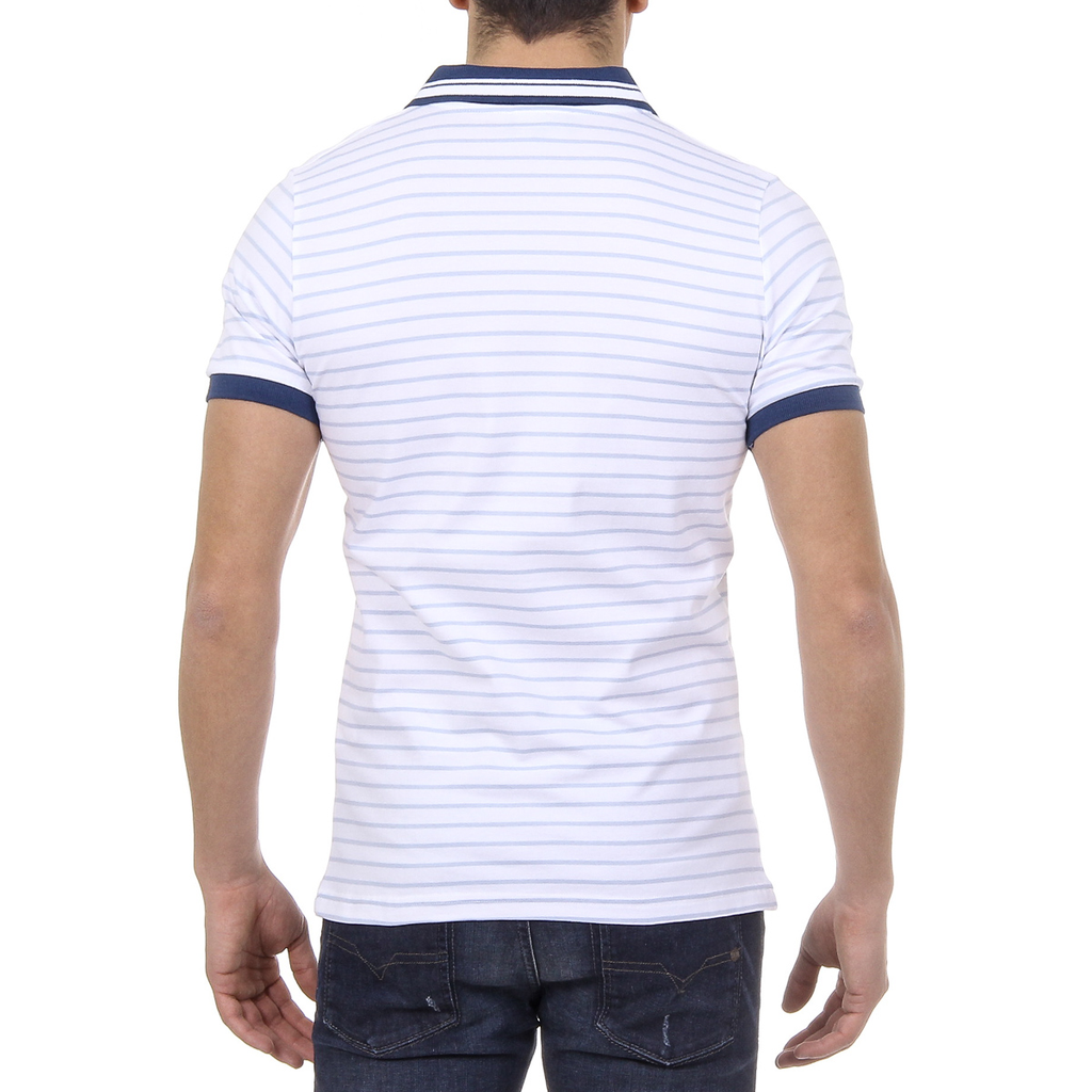 Polo Ufford & Suffolk Polo Club para hombre, manga corta, US006, azul