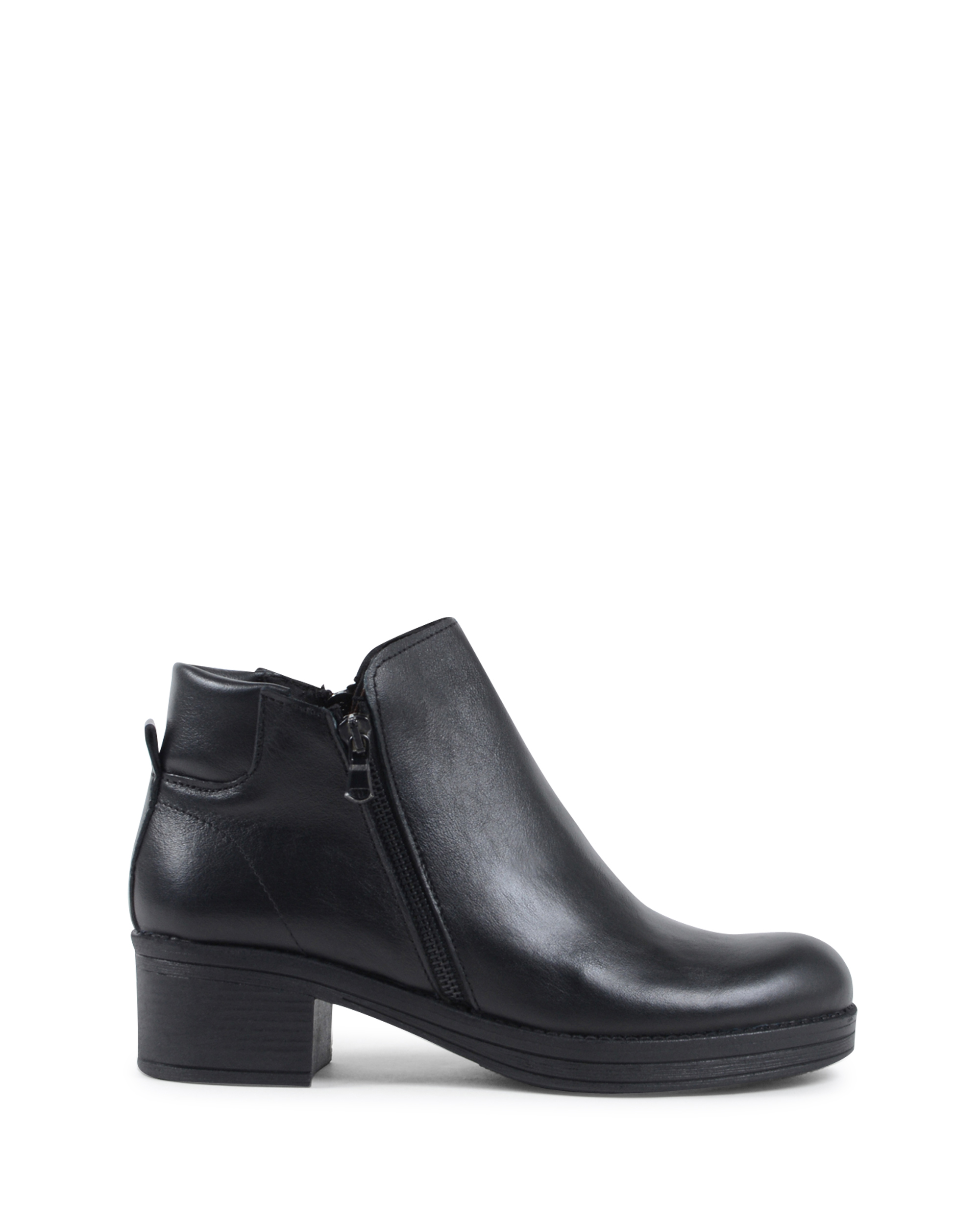 19V69 Italia Botines para mujer Negro 015 VITELLO NERO