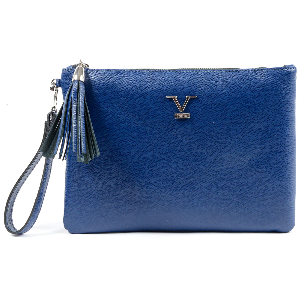 Bolso de mano para mujer V 1969 Italia Azul PECHINO