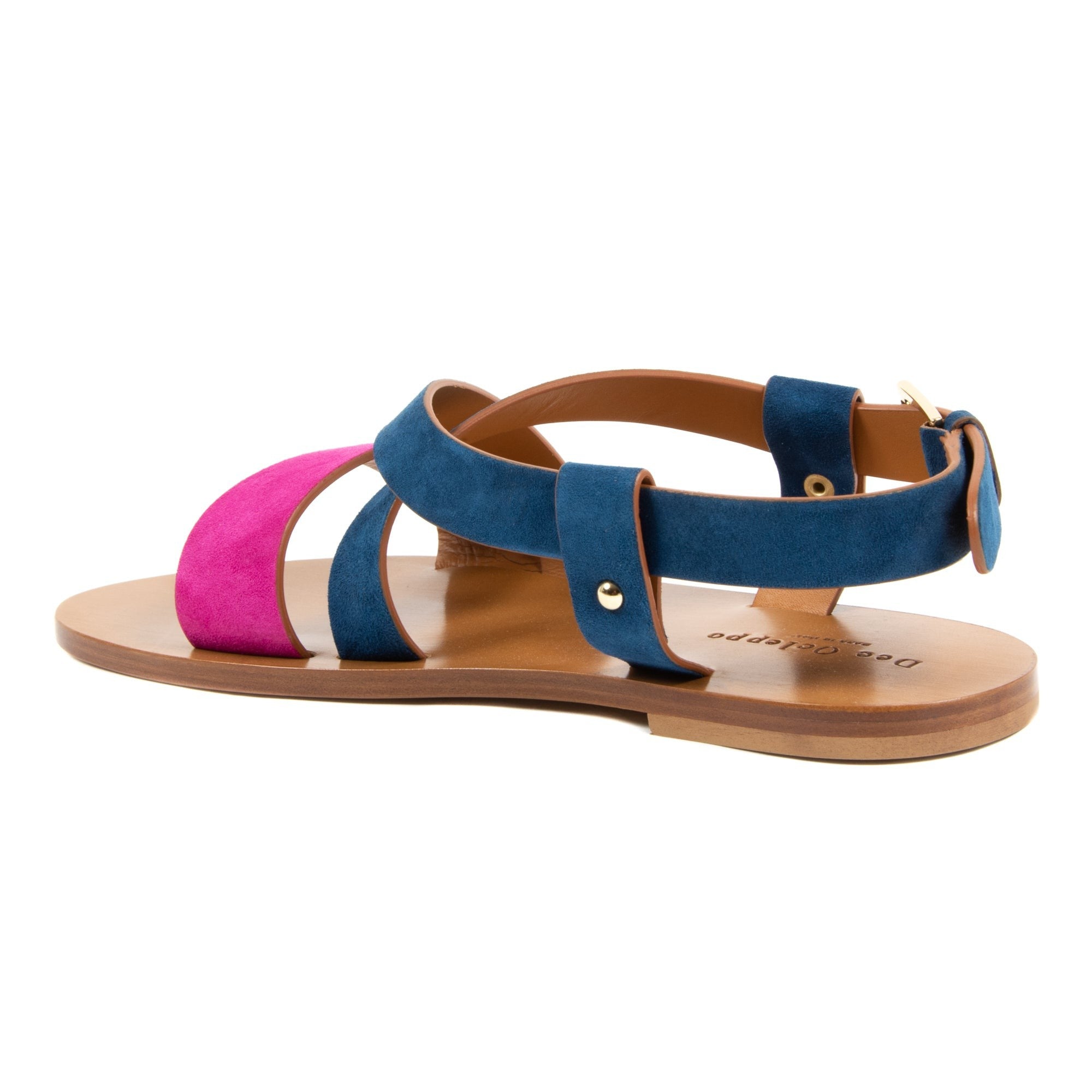 Sandalia Do Anything Fuxia y Azul