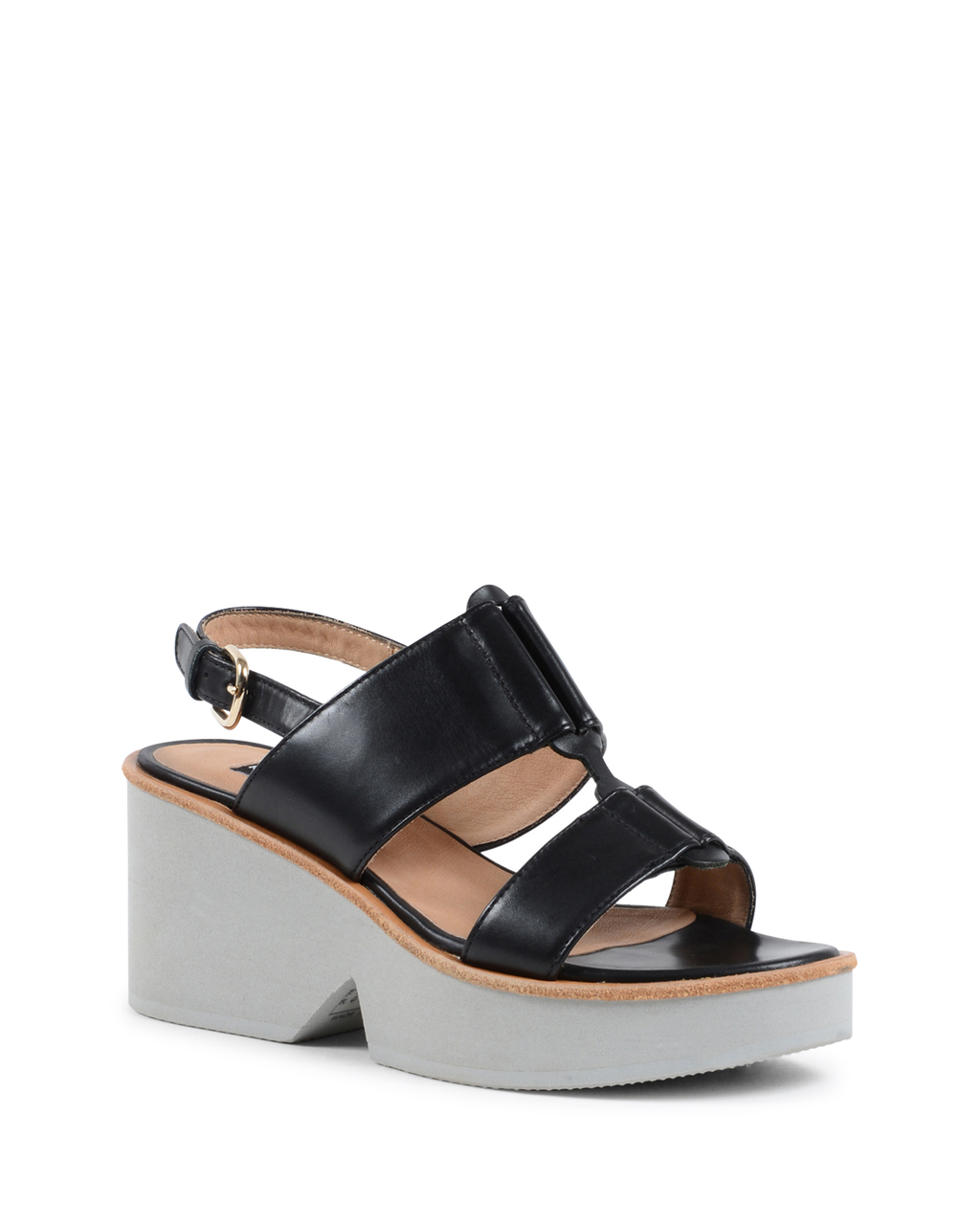Fratelli Rossetti Womens Wedge Sandal Black 75256 LADY ANTIQUE NERO