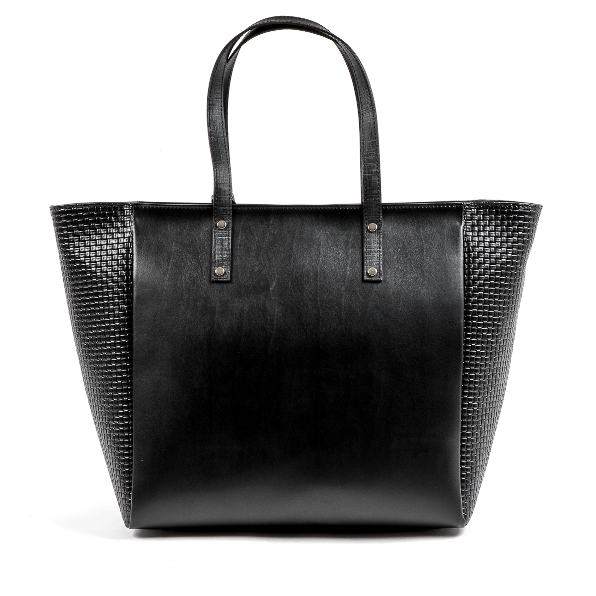 Bolso de mano para mujer V 1969 Italia negro REINA