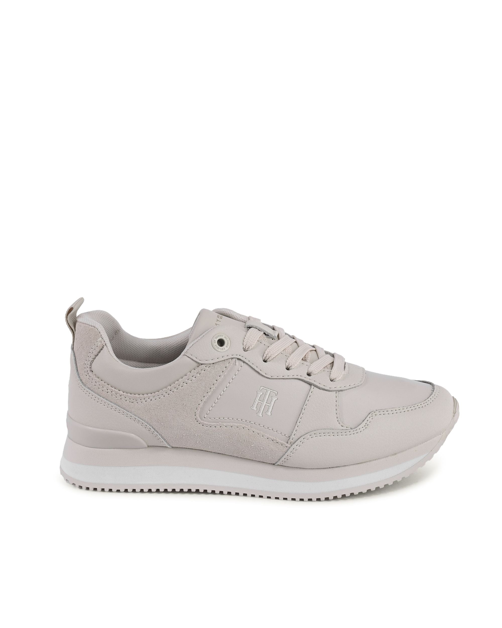 Zapatillas Tommy Hilfiger para mujer en beige FW0FW06528AF4