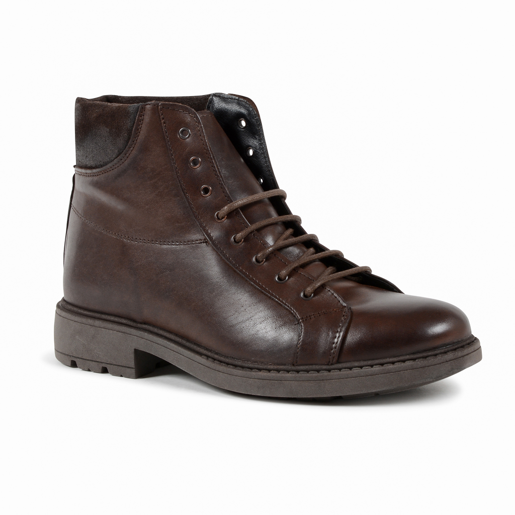 19V69 Italia Botines para hombre Marrón 2647 VITELLO T MORO