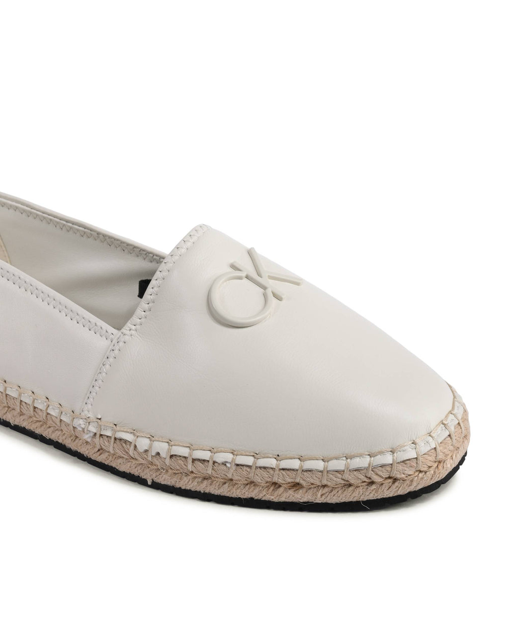 Alpargatas Calvin Klein para mujer blancas HW0HW01457YBJ