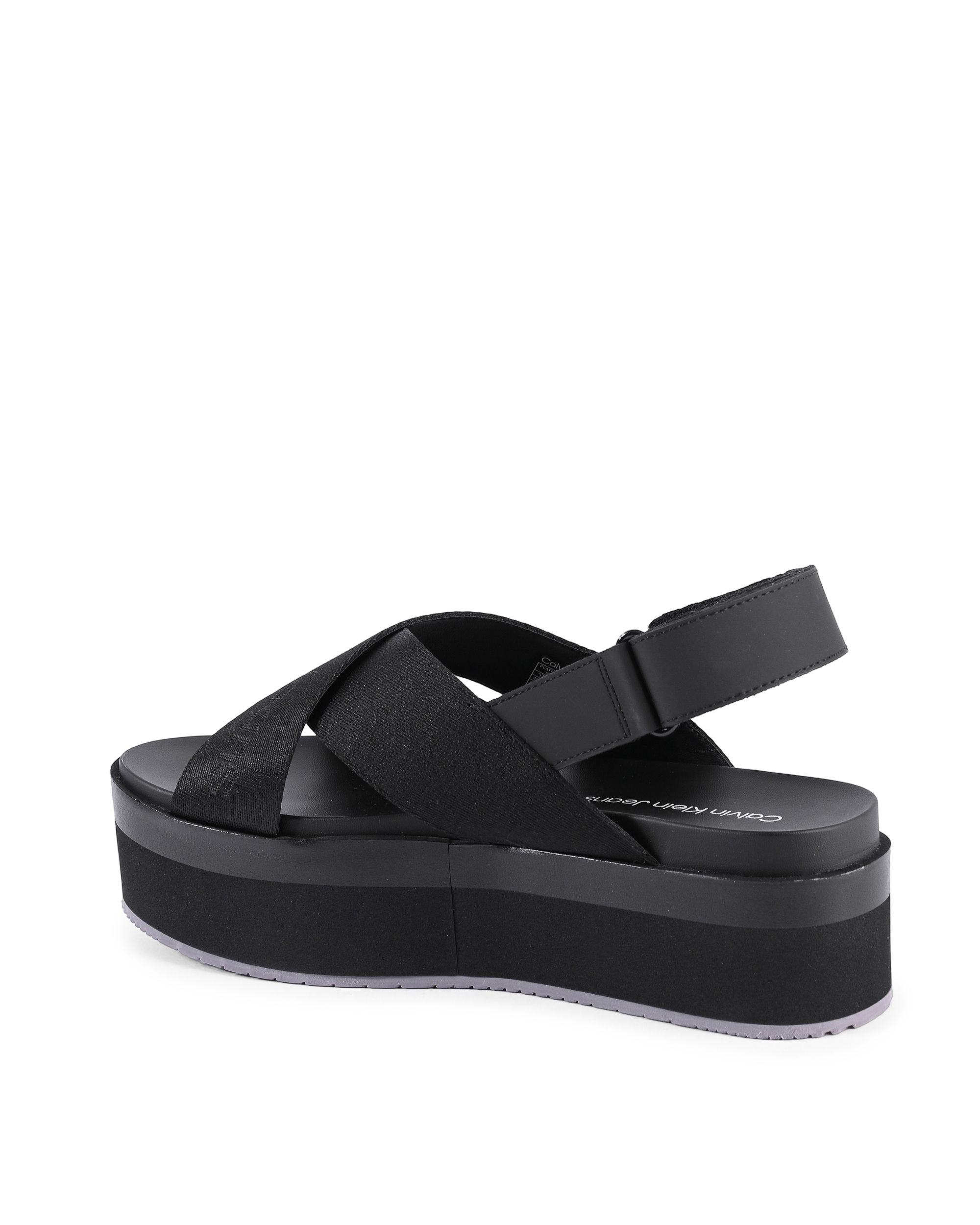 Sandalias Calvin Klein para mujer negras YW0YW013620GT