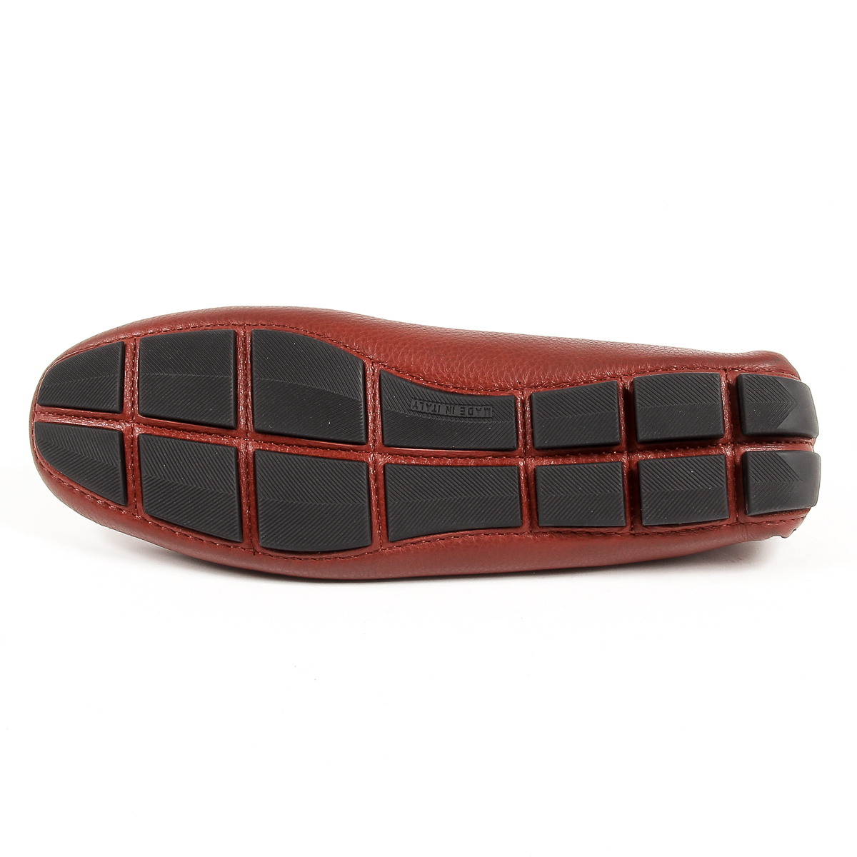 Mocasín Andrew Charles para hombre, color rojo oscuro, JACKSON
