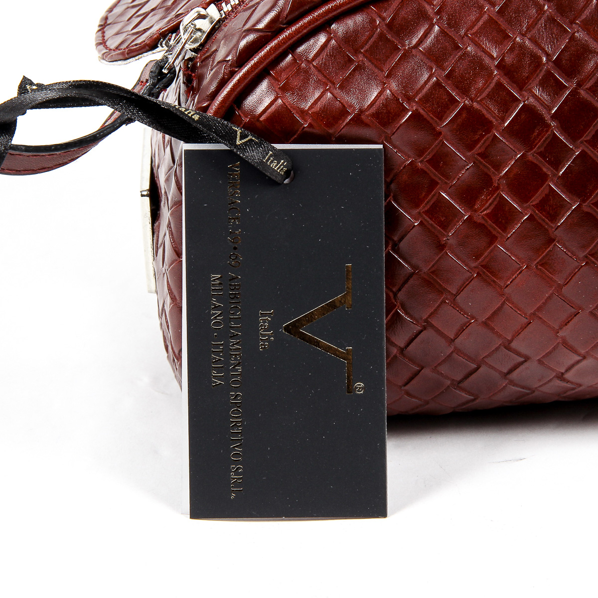 Bolso de hombre V 1969 Italia rojo oscuro DERREN