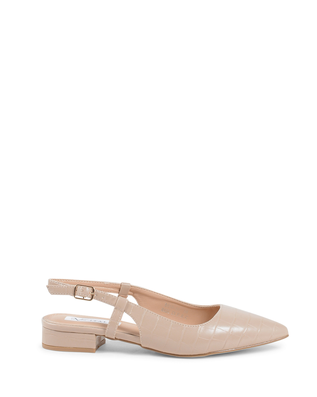 19V69 Italia Bailarina destalonada para mujer Beige V81831 BEIGE
