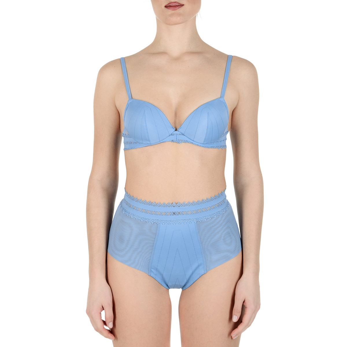 La Perla Womens Slip Light Blue