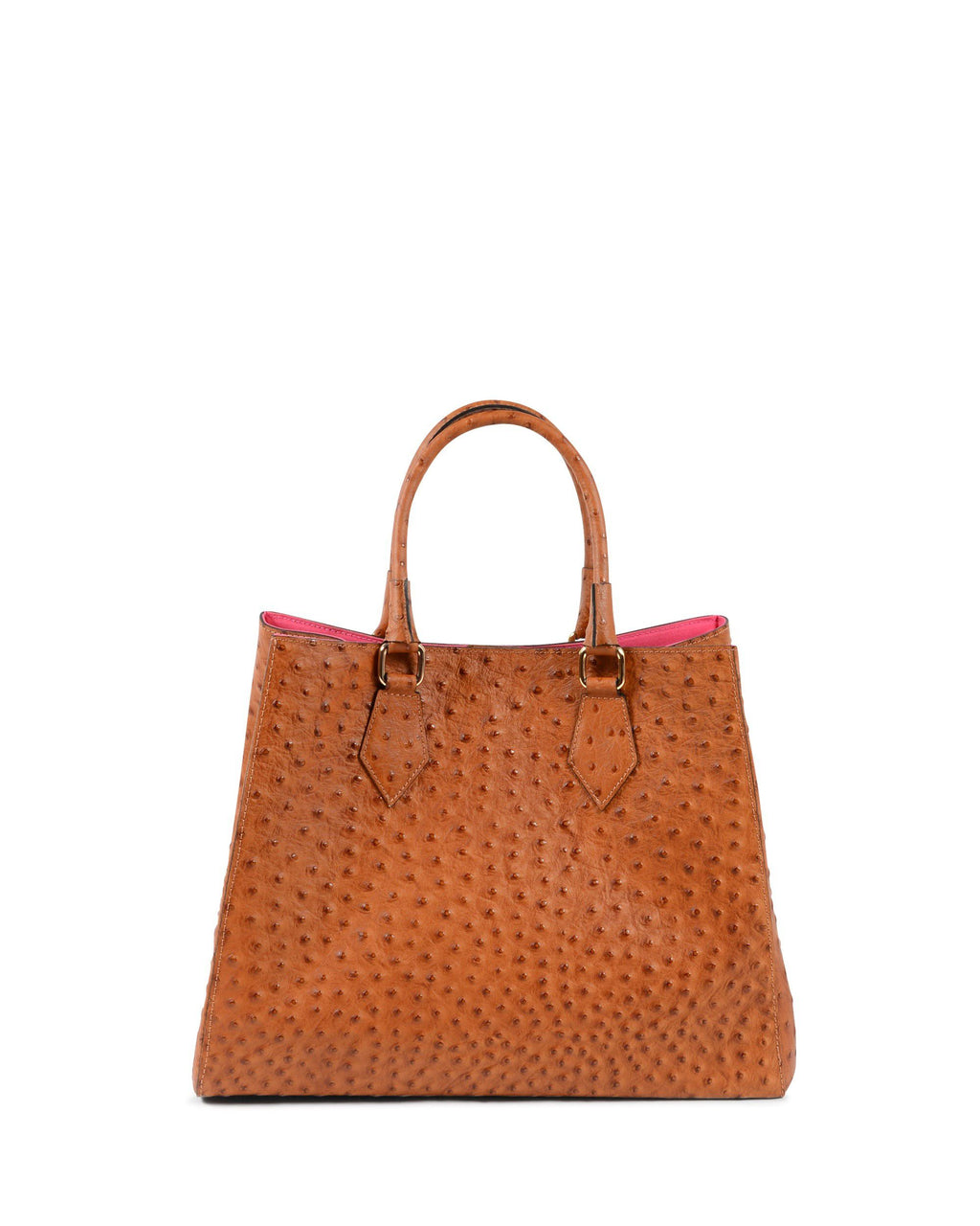 Bolso con estampado de avestruz de Tokio
