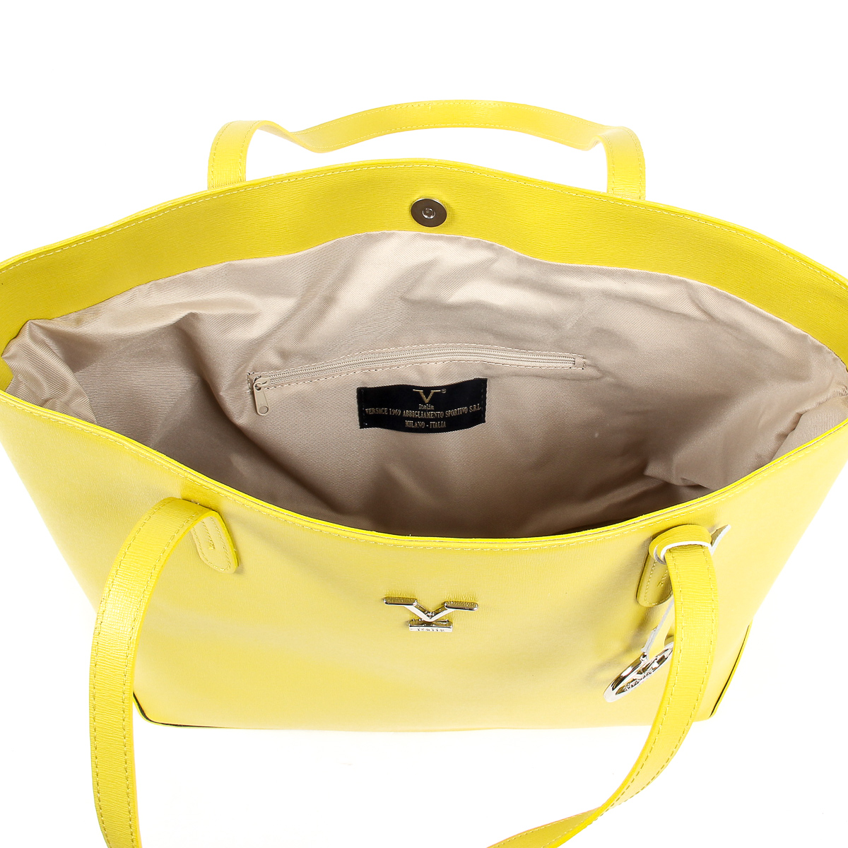V 1969 Italia Womens Handbag Yellow VIENNA