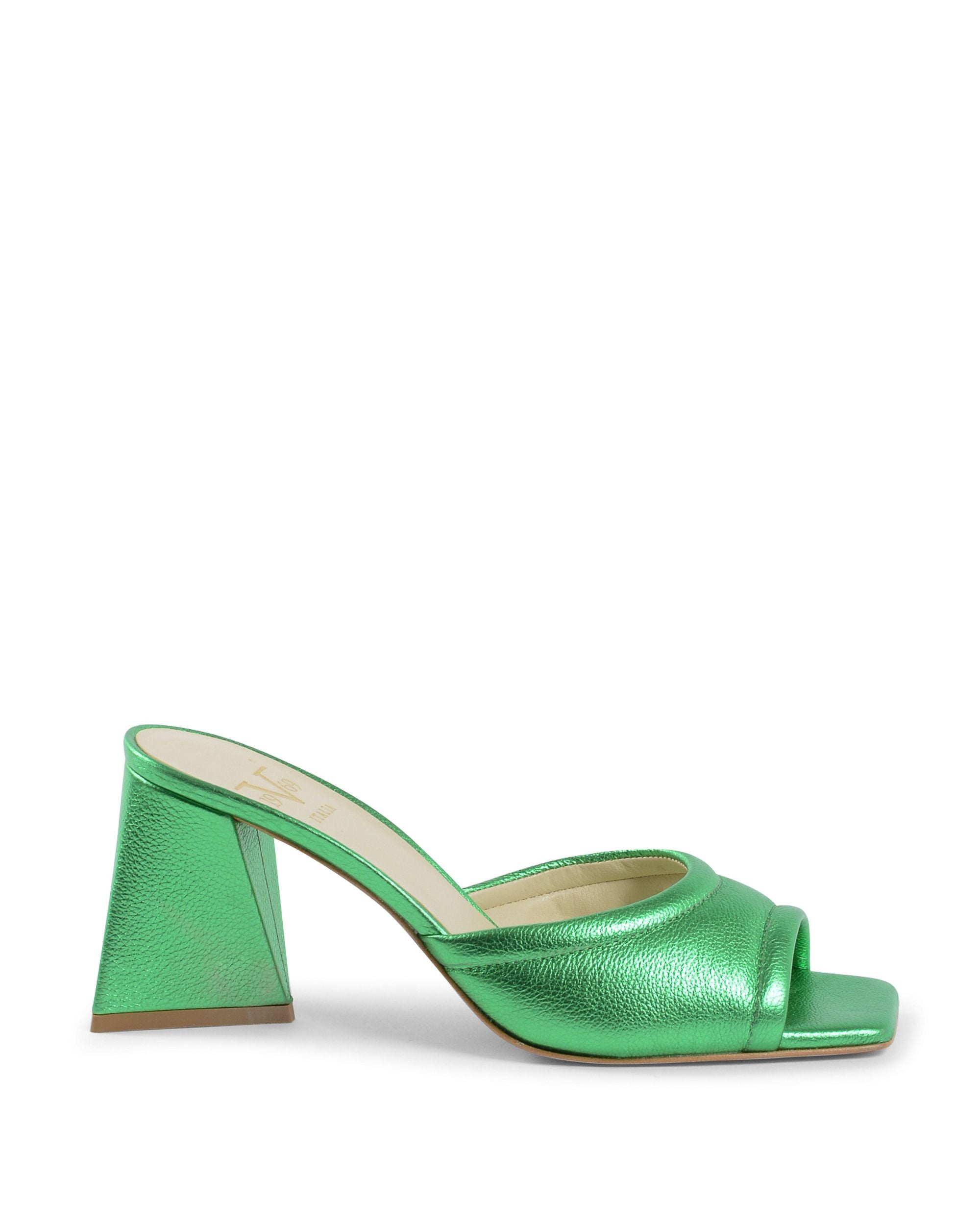 19V69 Italia Sandalia de mujer verde SIMONA VIT. BOT. VERDE LAME'