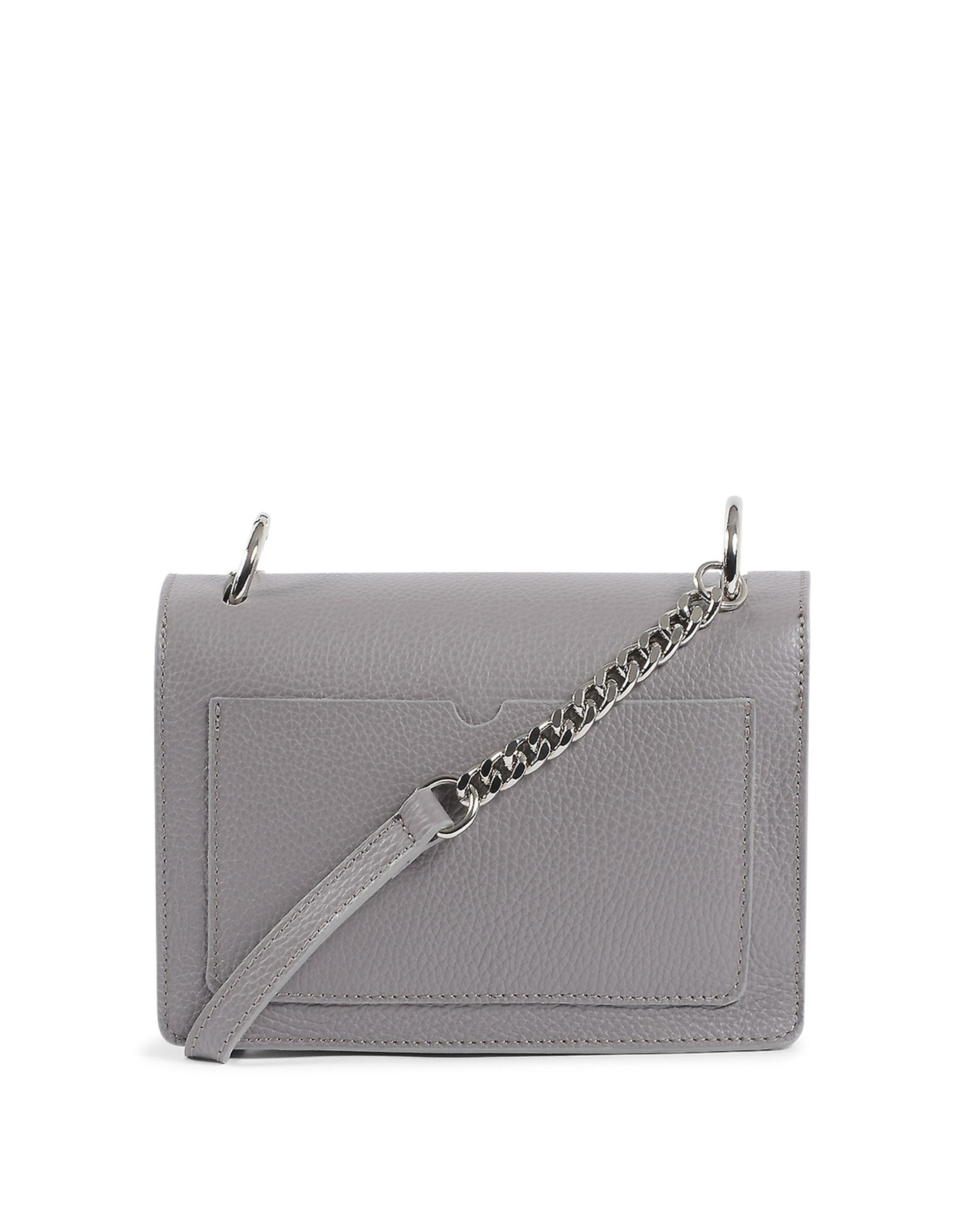 V Italia Womens Handbag Grey V1758 CERVO GRIGIO