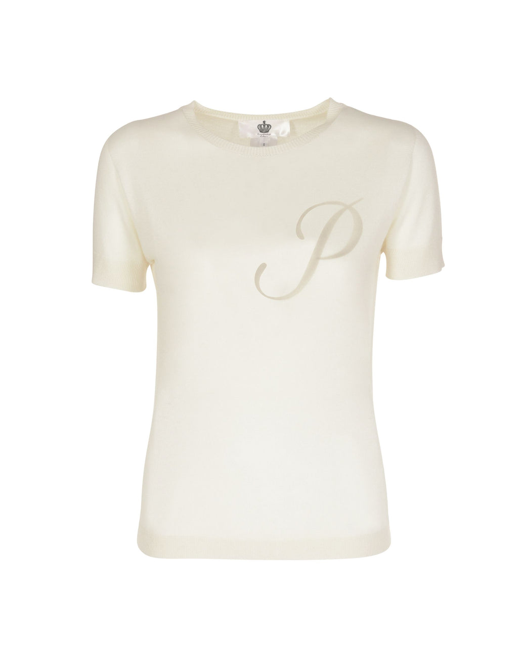 Dee Ocleppo Short Sleeve ART 003 IVORY LETTER P