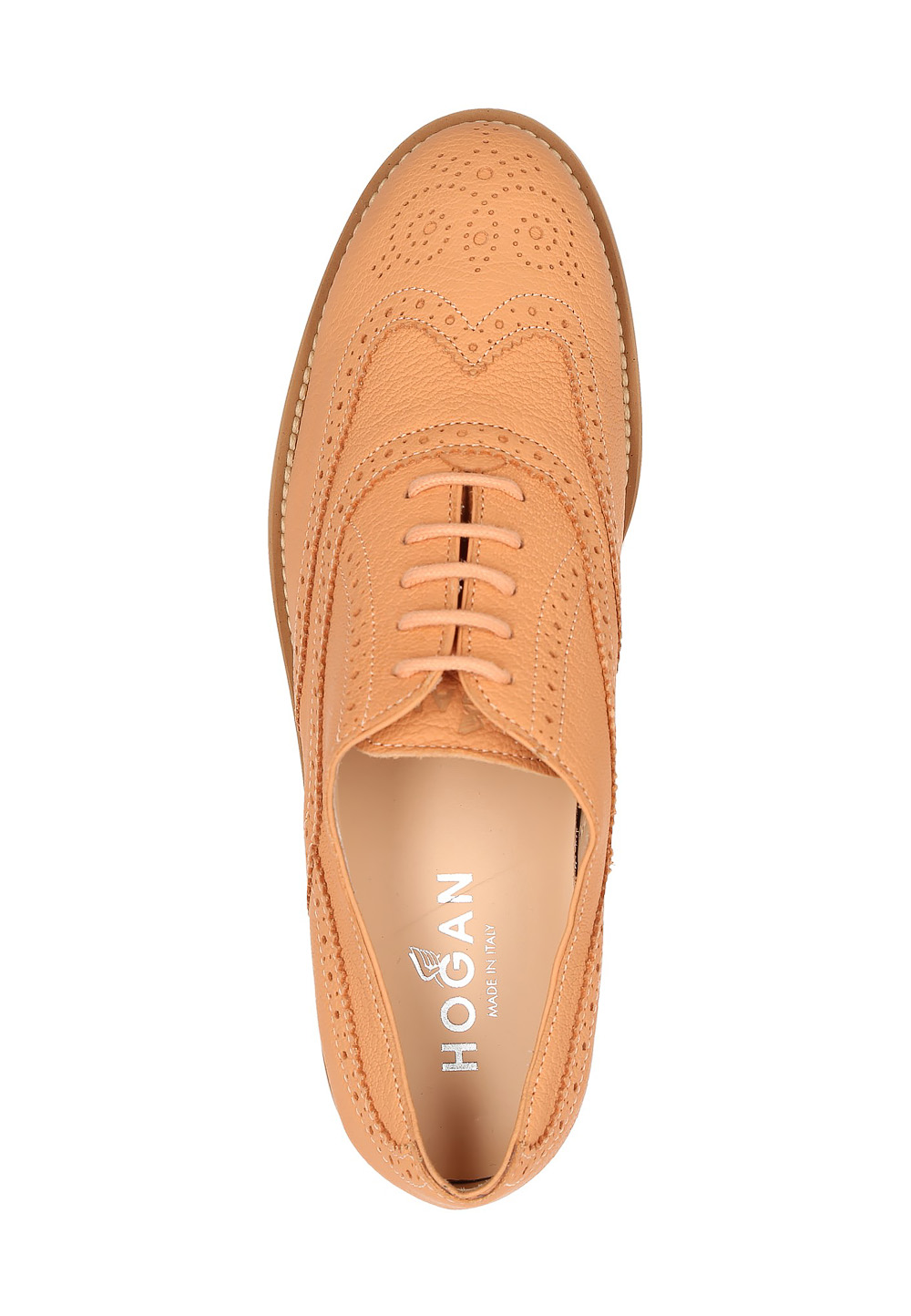 Zapatos con cordones Hogan para mujer, color marrón, HXW2590R32077UTG618